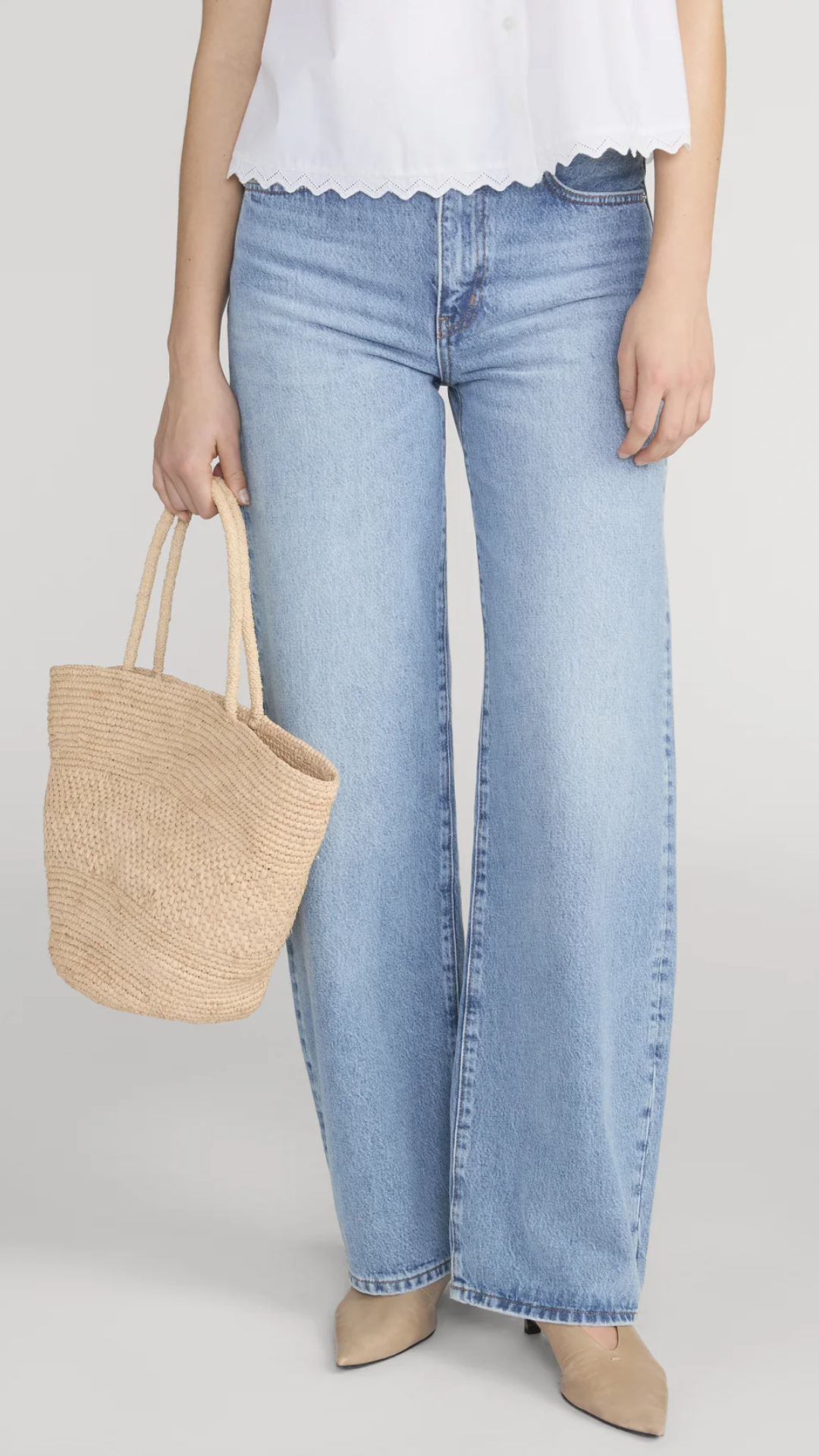 Frame The Bow Jean in Rapture