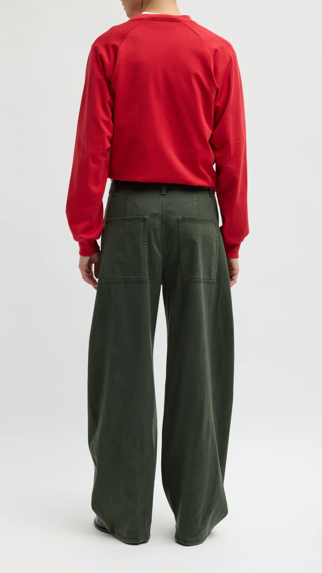 Tibi Reactive Vintage Garment Dyed Sid Pant