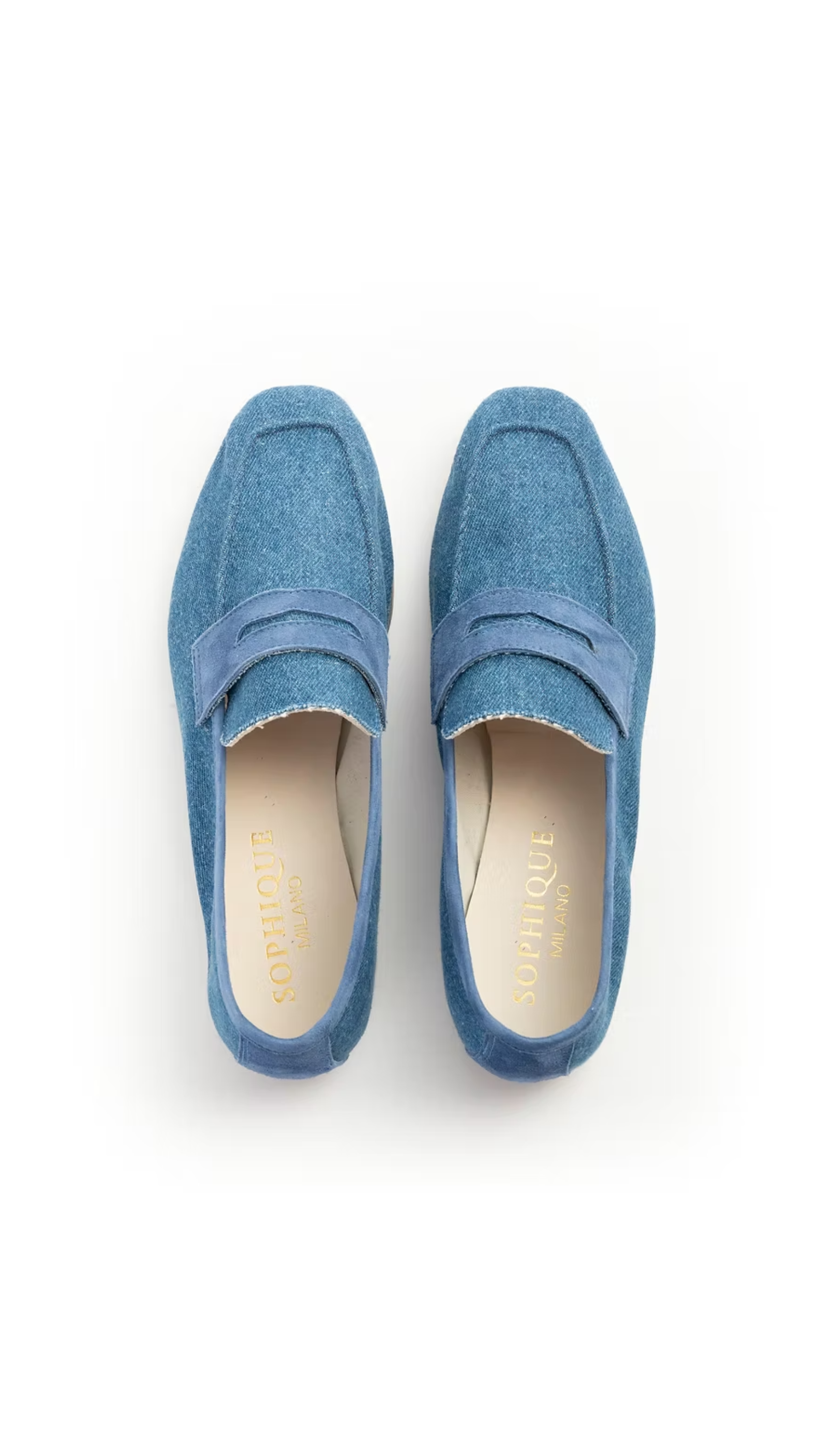 Sophique Essenziale Loafers in Denim