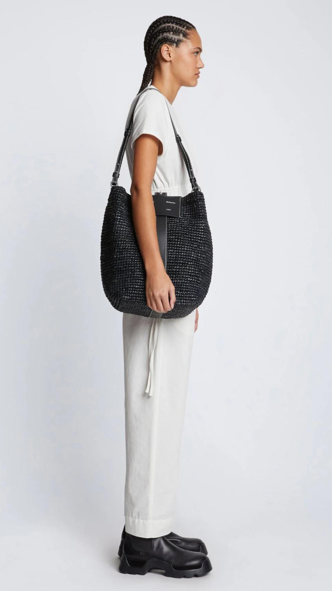 PSWL Sullivan Raffia Bag