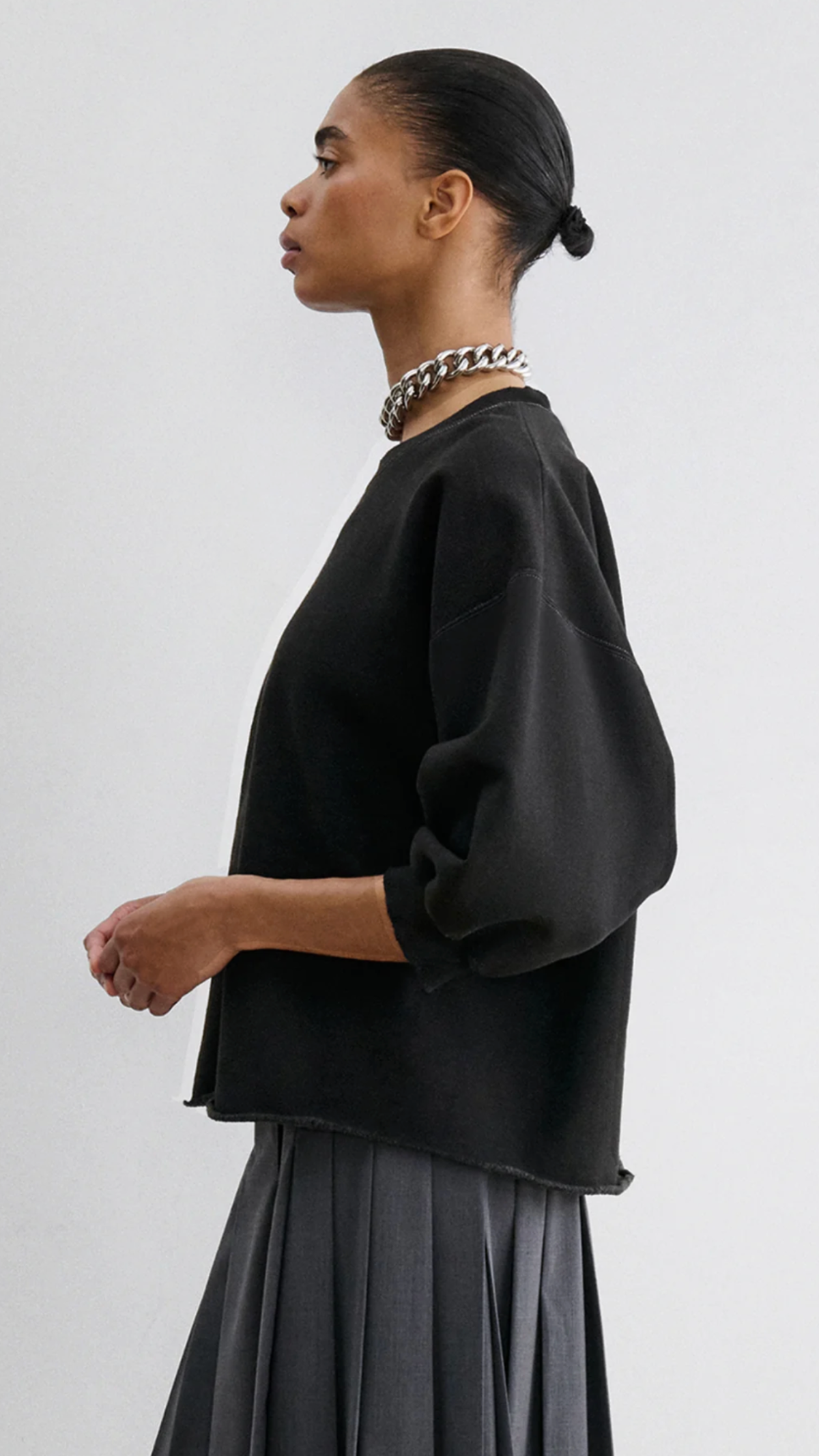 Rachel Comey Fond Sweatshirt in Charcoal