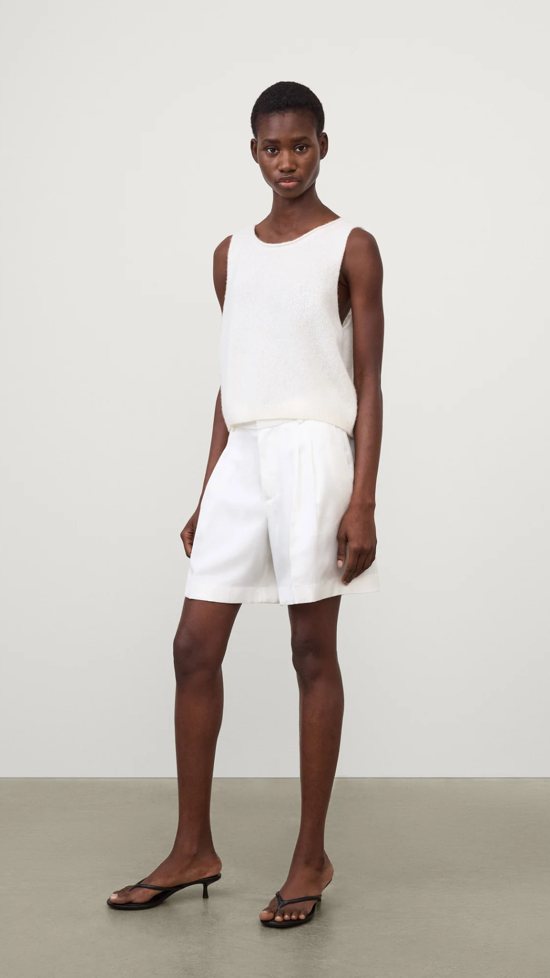 Lisa Yang Devine Vest in Cream