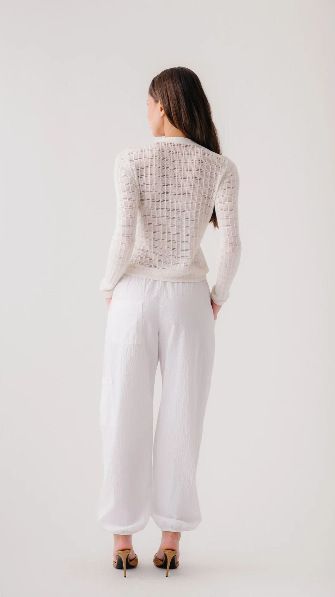 Sablyn Vinni C Knit Cardigan in Gardenia