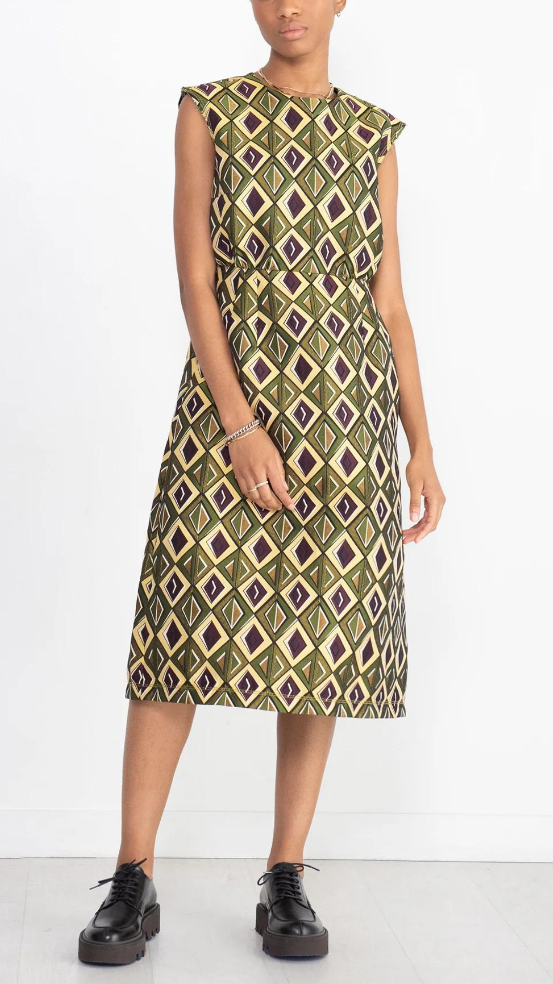 Odeeh Pattern Dress