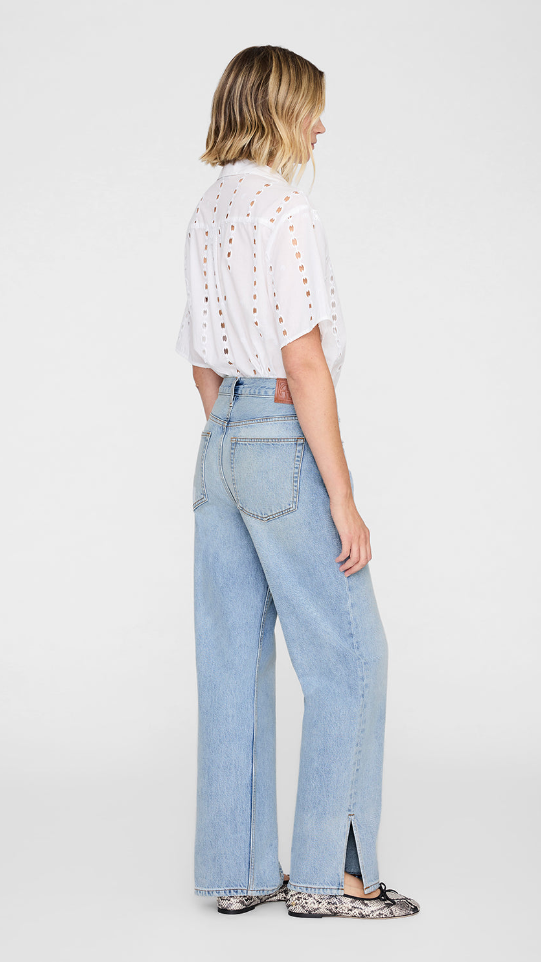 Anine Bing Lincoln Shirt in White