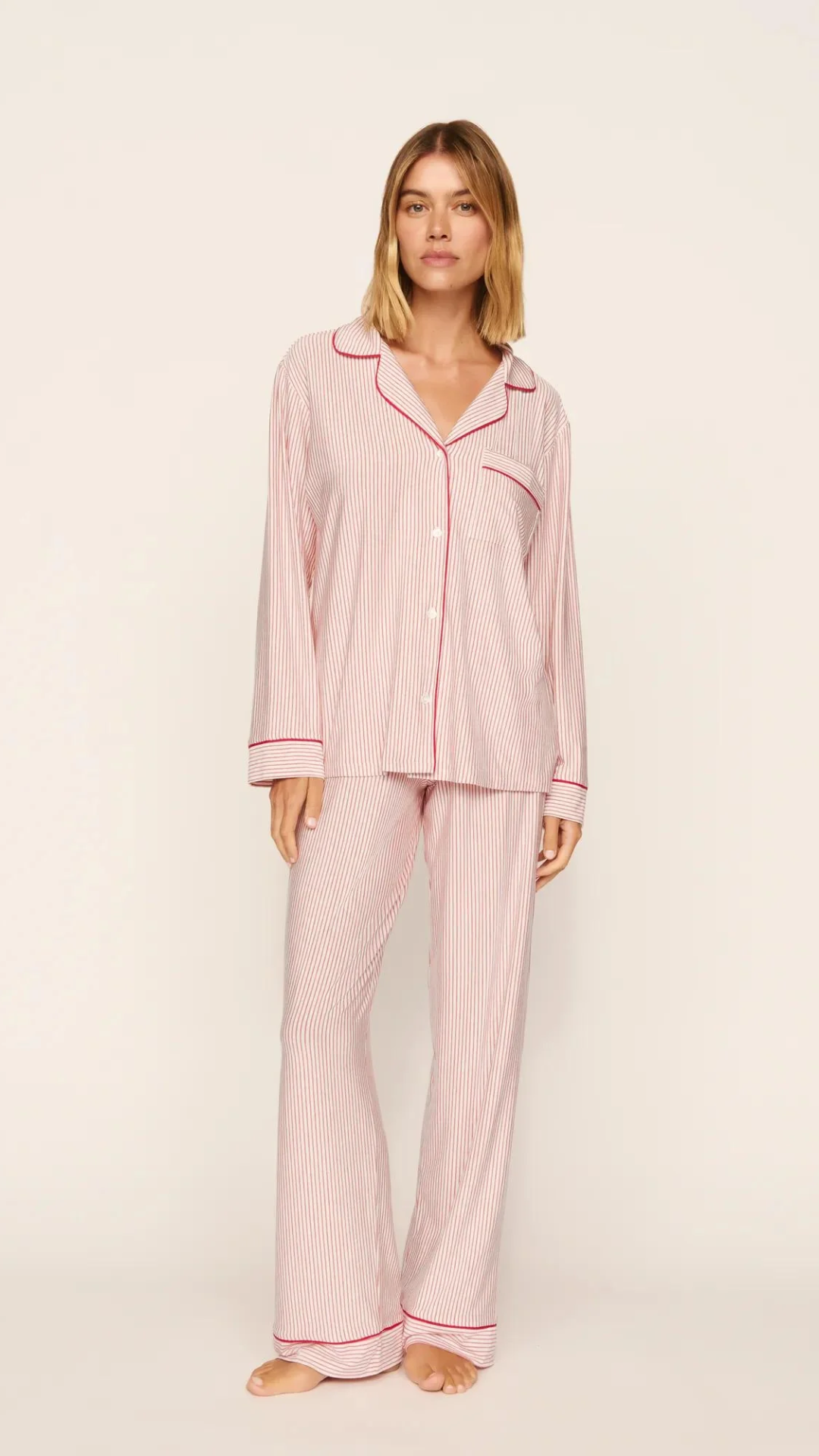Eberjey Gisele Printed Long Pj Set