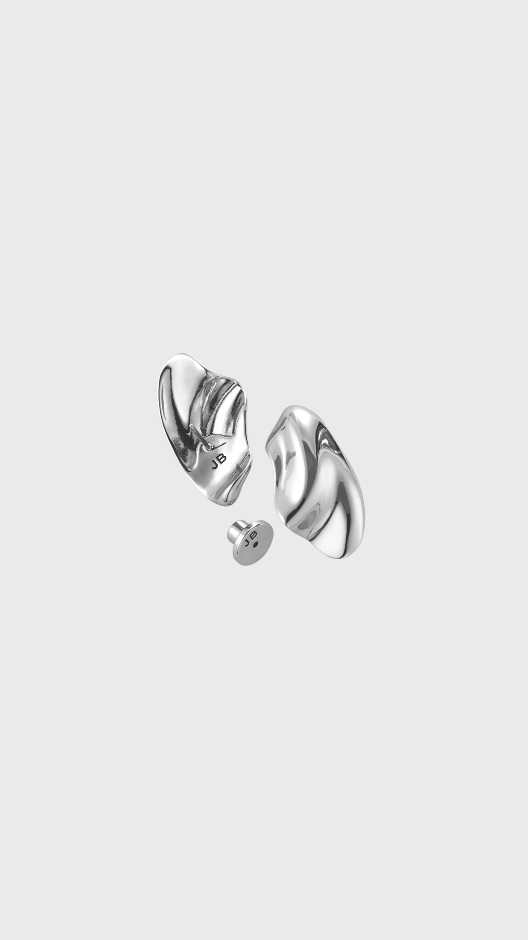 Jenny Bird Portia Earrings in Silver