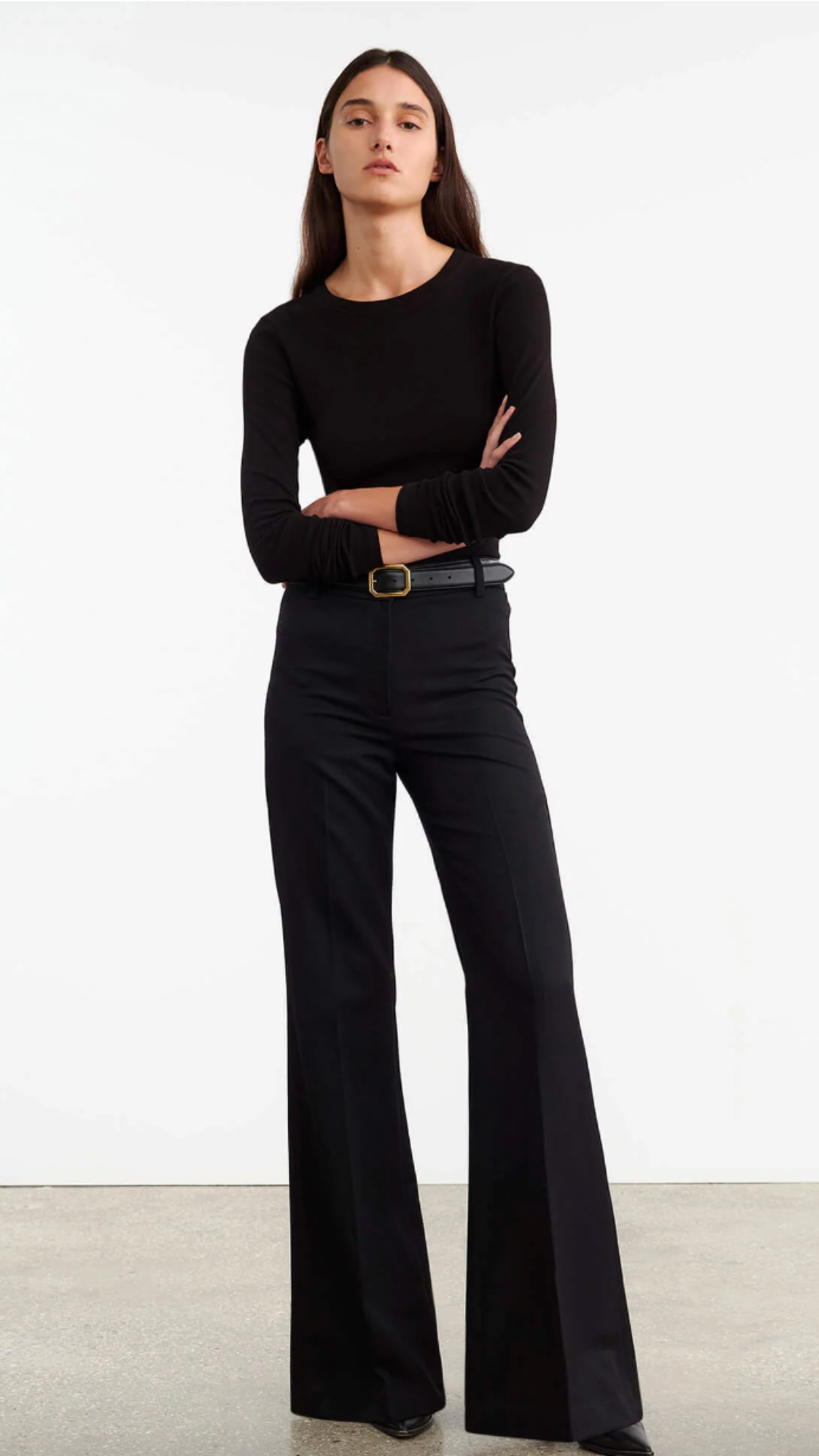 Nili Lotan Emelie Tee in Jet black