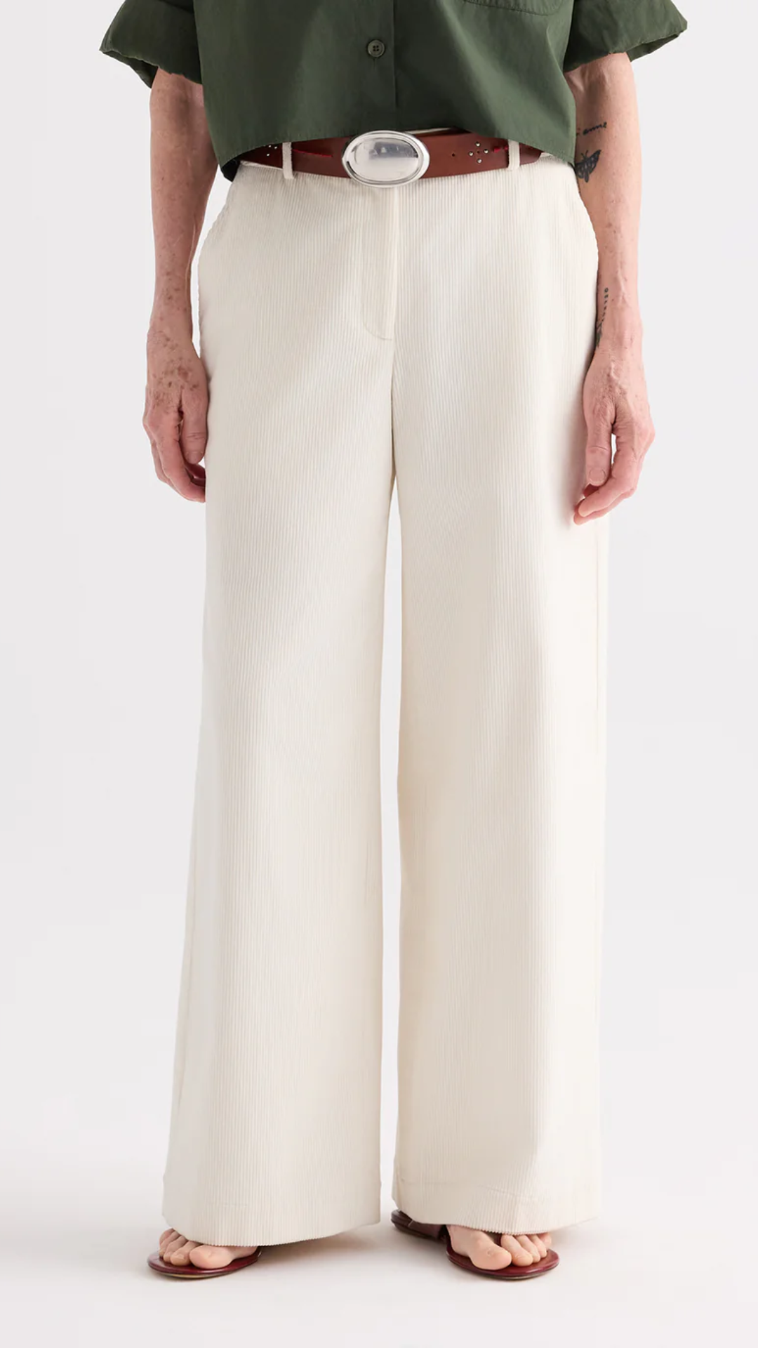TWP Dylan Pant in White