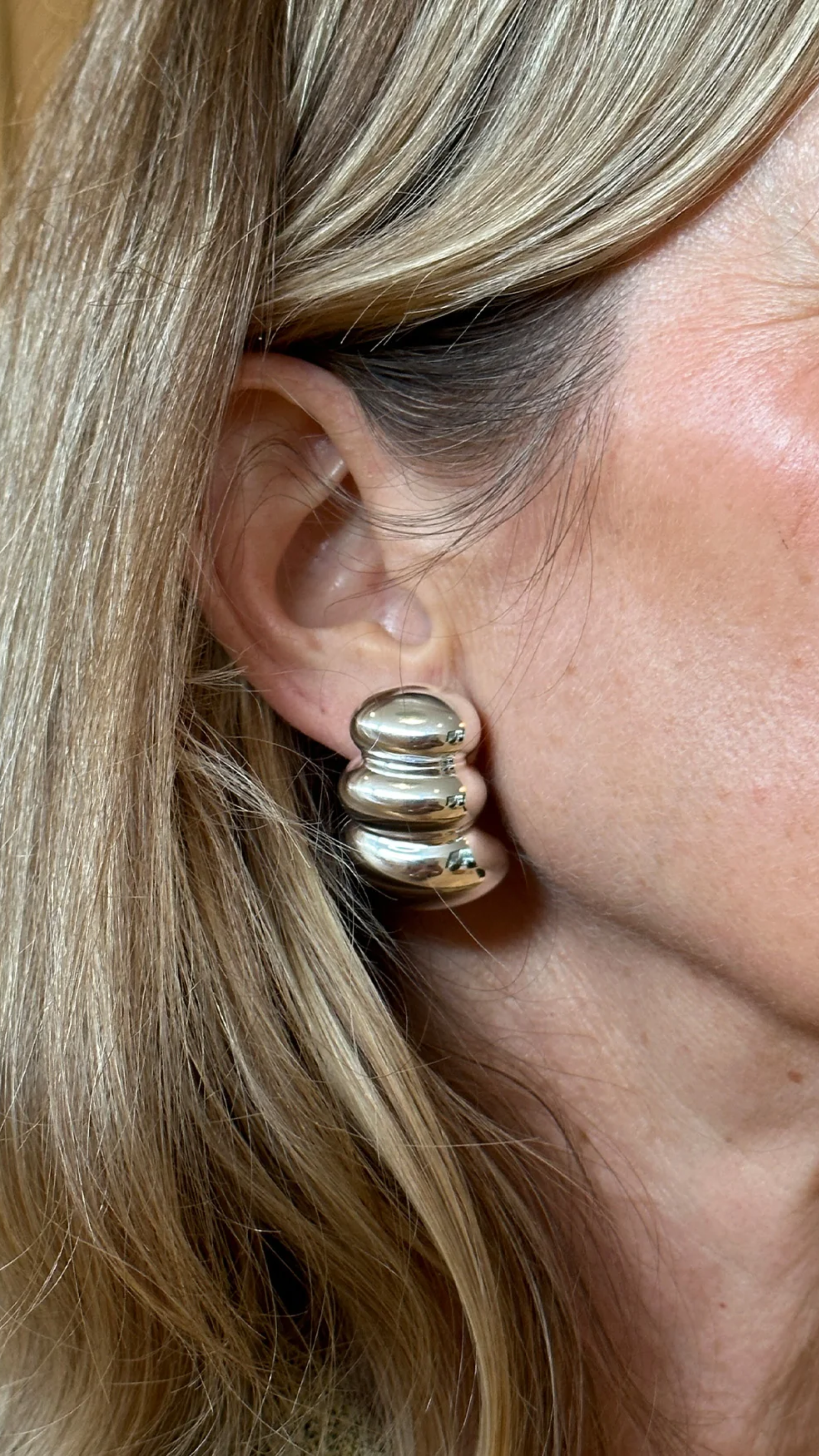 Jenny Bird Non-stop Earrings in Silver