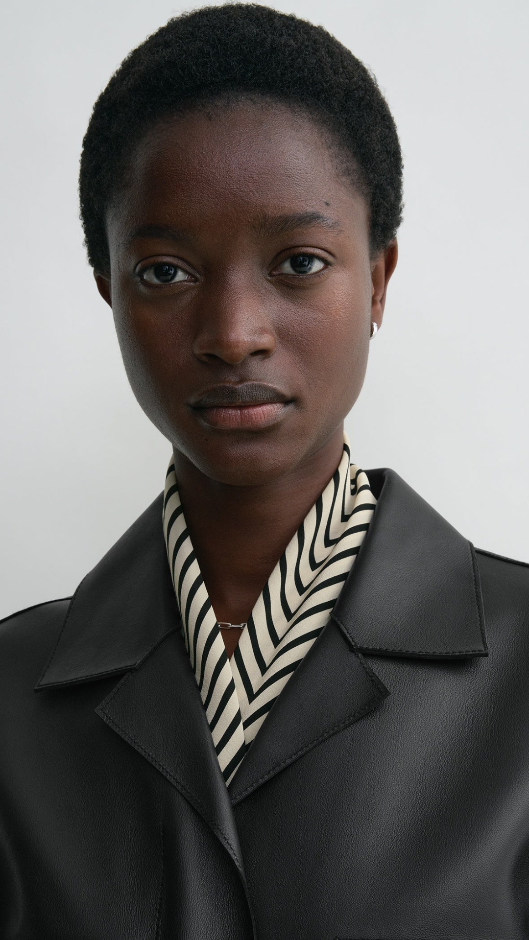 Toteme Centered Monogram Silk Scarf