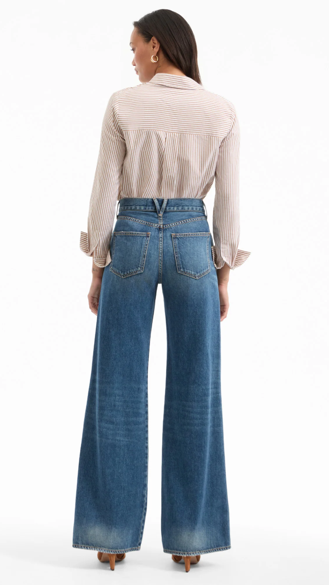 Veronica Beard Amelia Shirt in Acorn