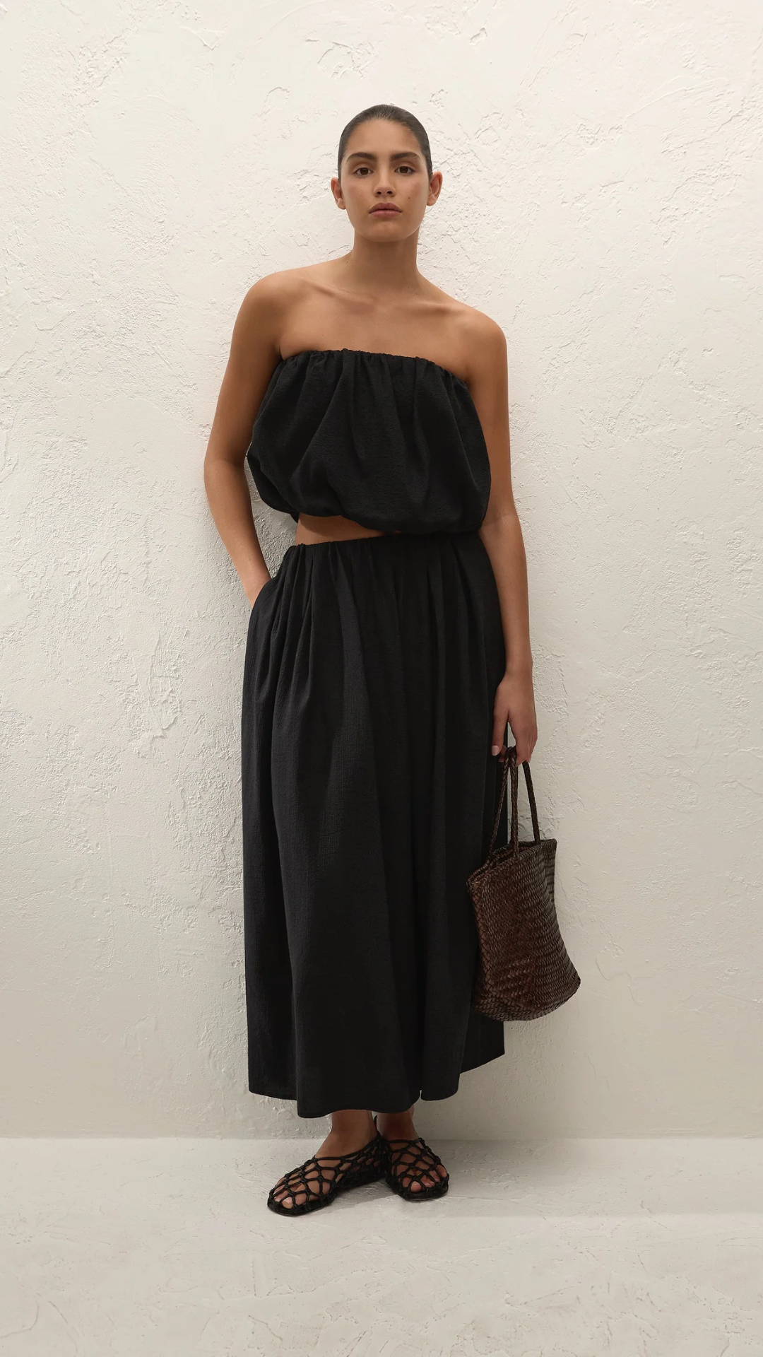 Faithfull Camila Top in Black