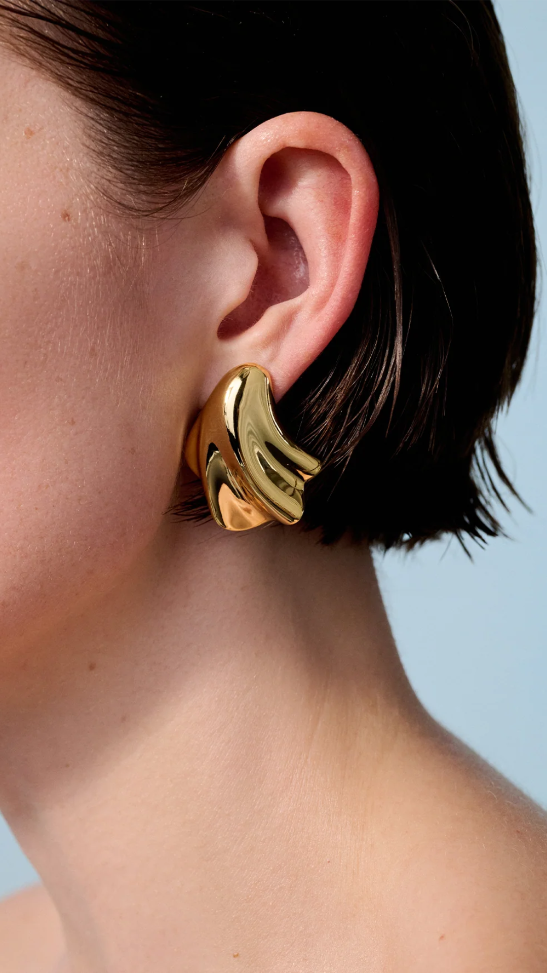 Jenny Bird Lydia Earrings in Gold