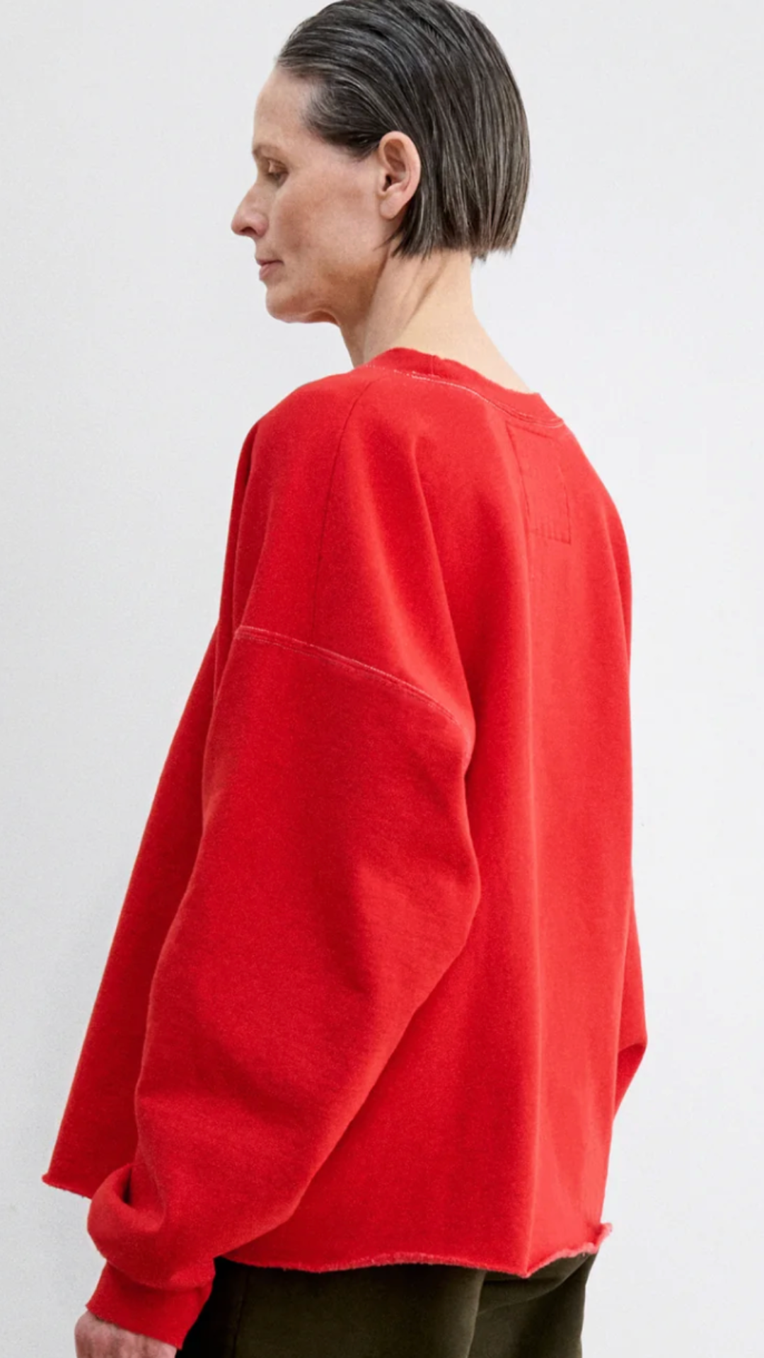 Rachel Comey Fonder Sweatshirt in Cherry