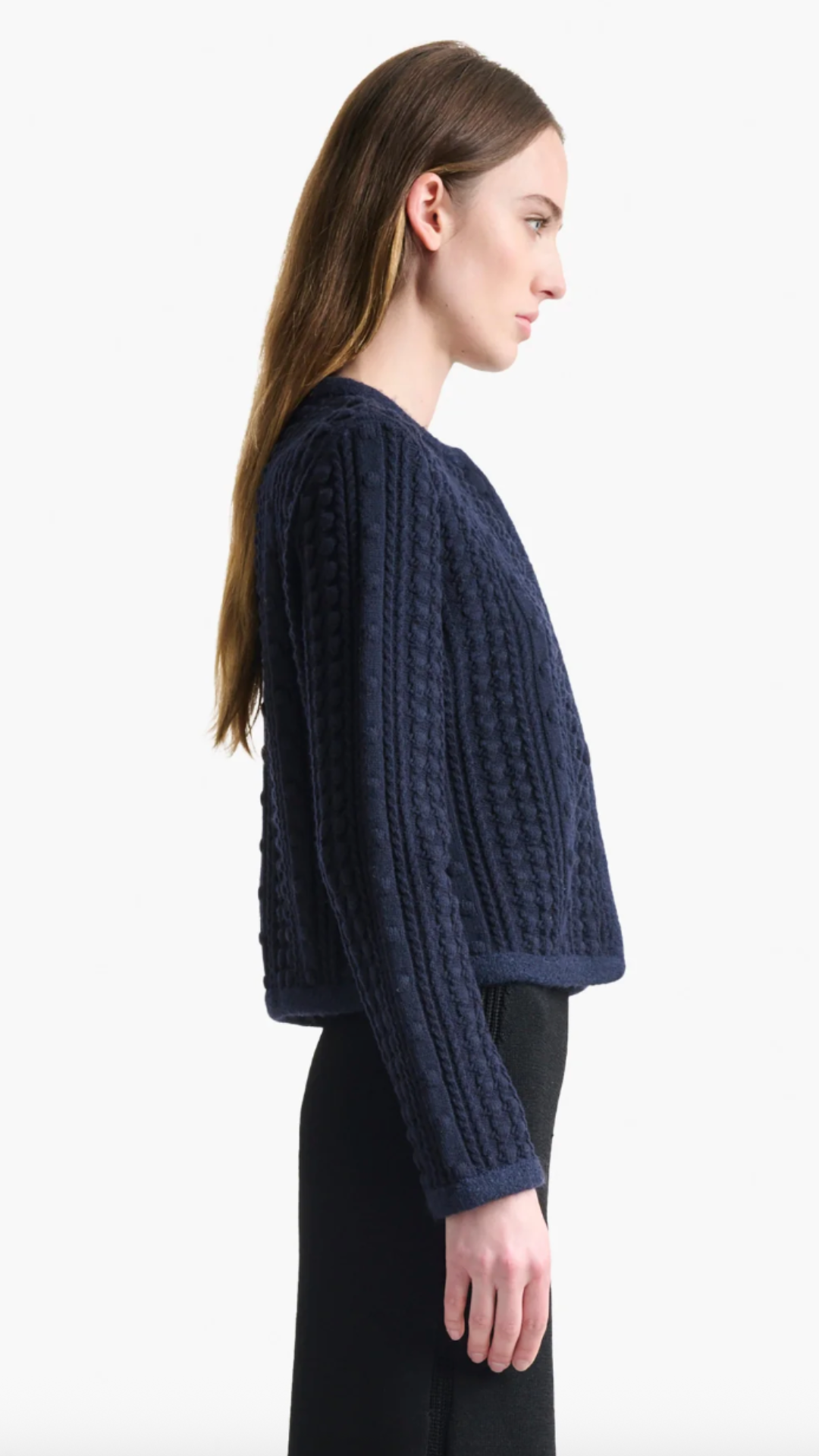 Altuzarra Stef Jacket in Berry Blue