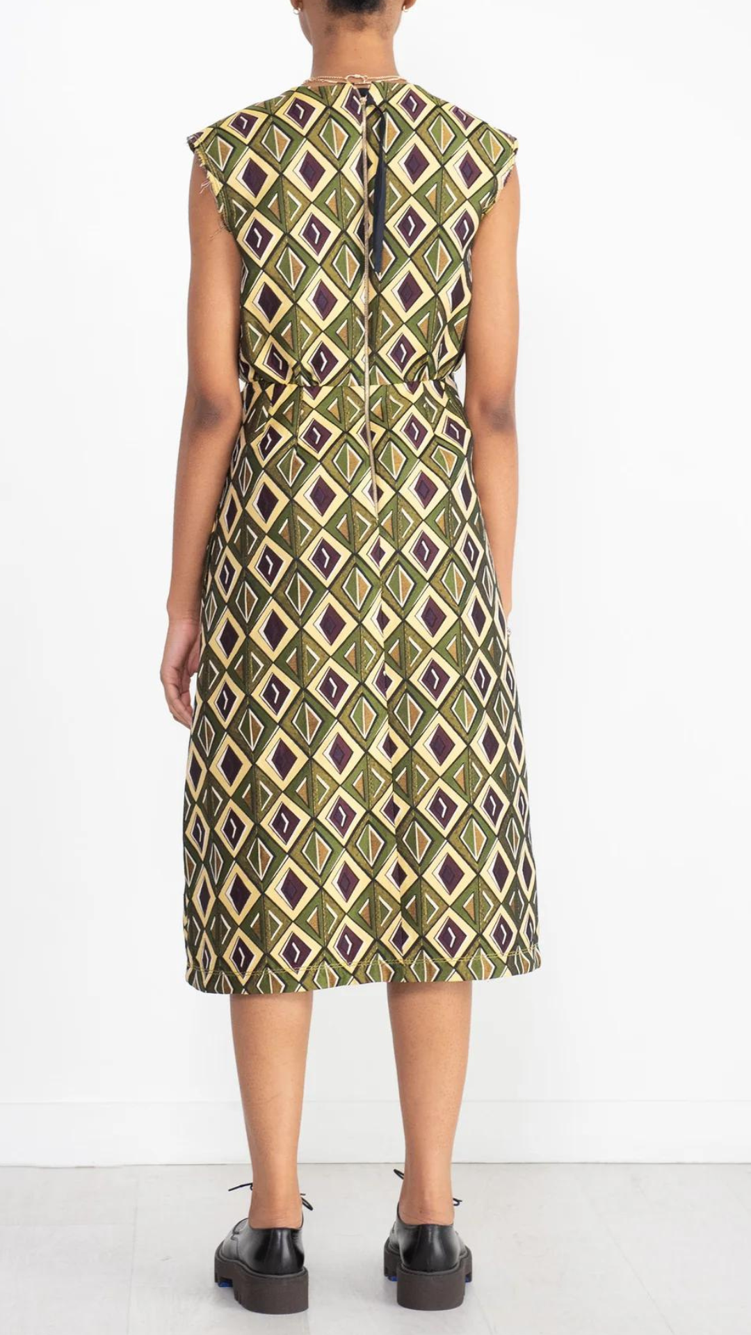 Odeeh Pattern Dress