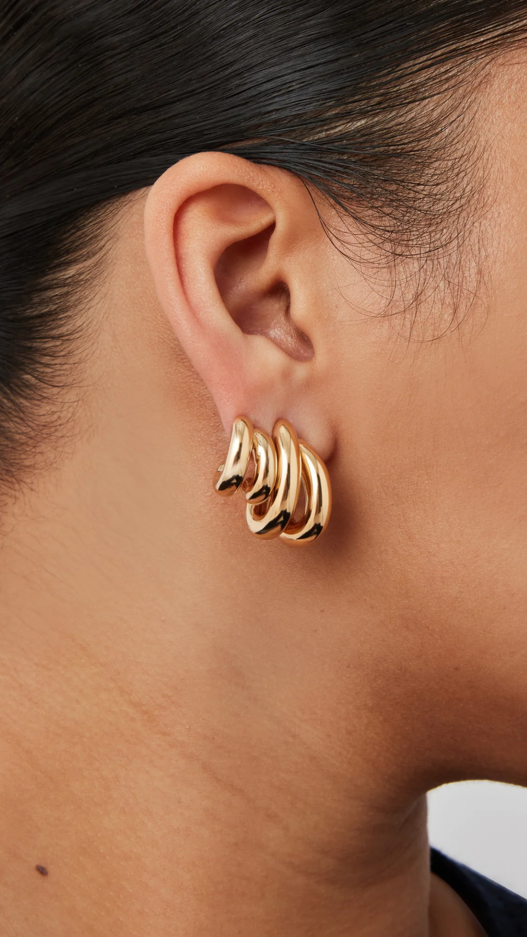 Jenny Bird Mini Florence Earrings in Gold