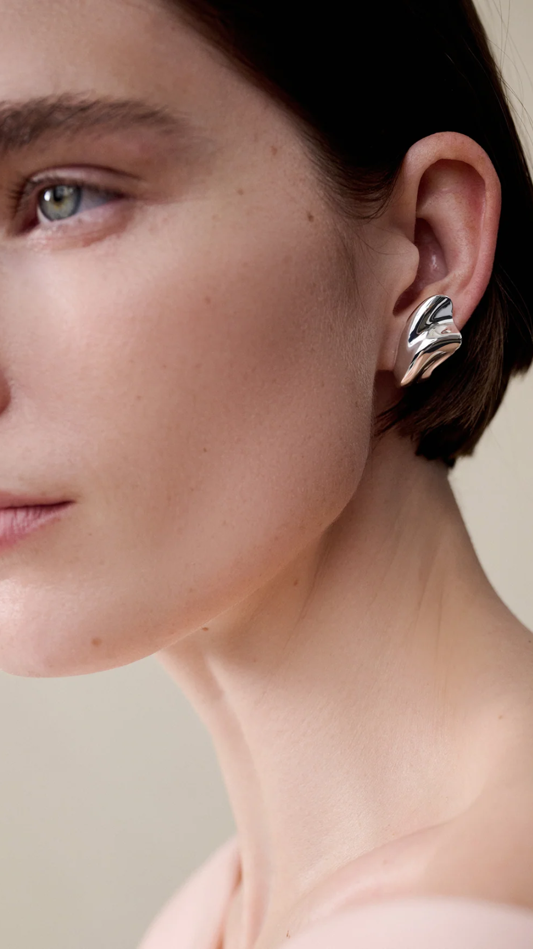 Jenny Bird Portia Earrings in Silver