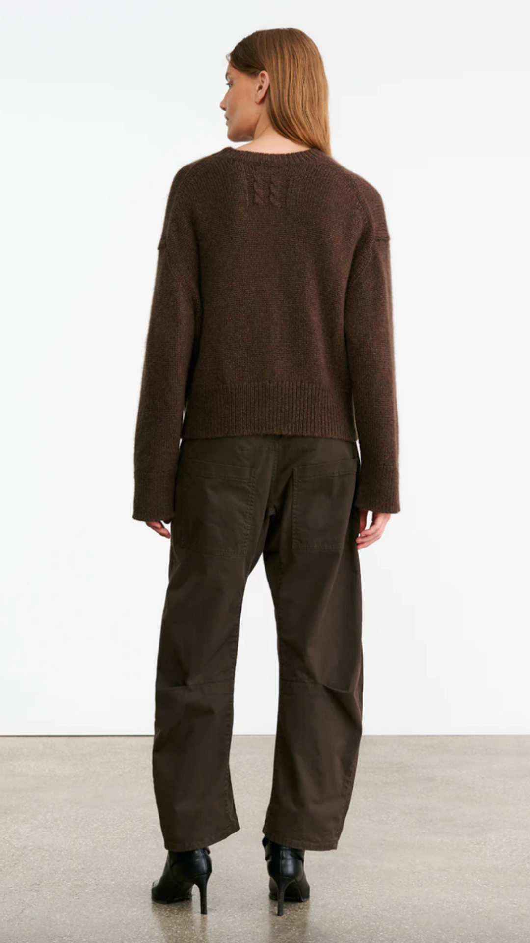 Nili Lotan Anisa Sweater in Redwood