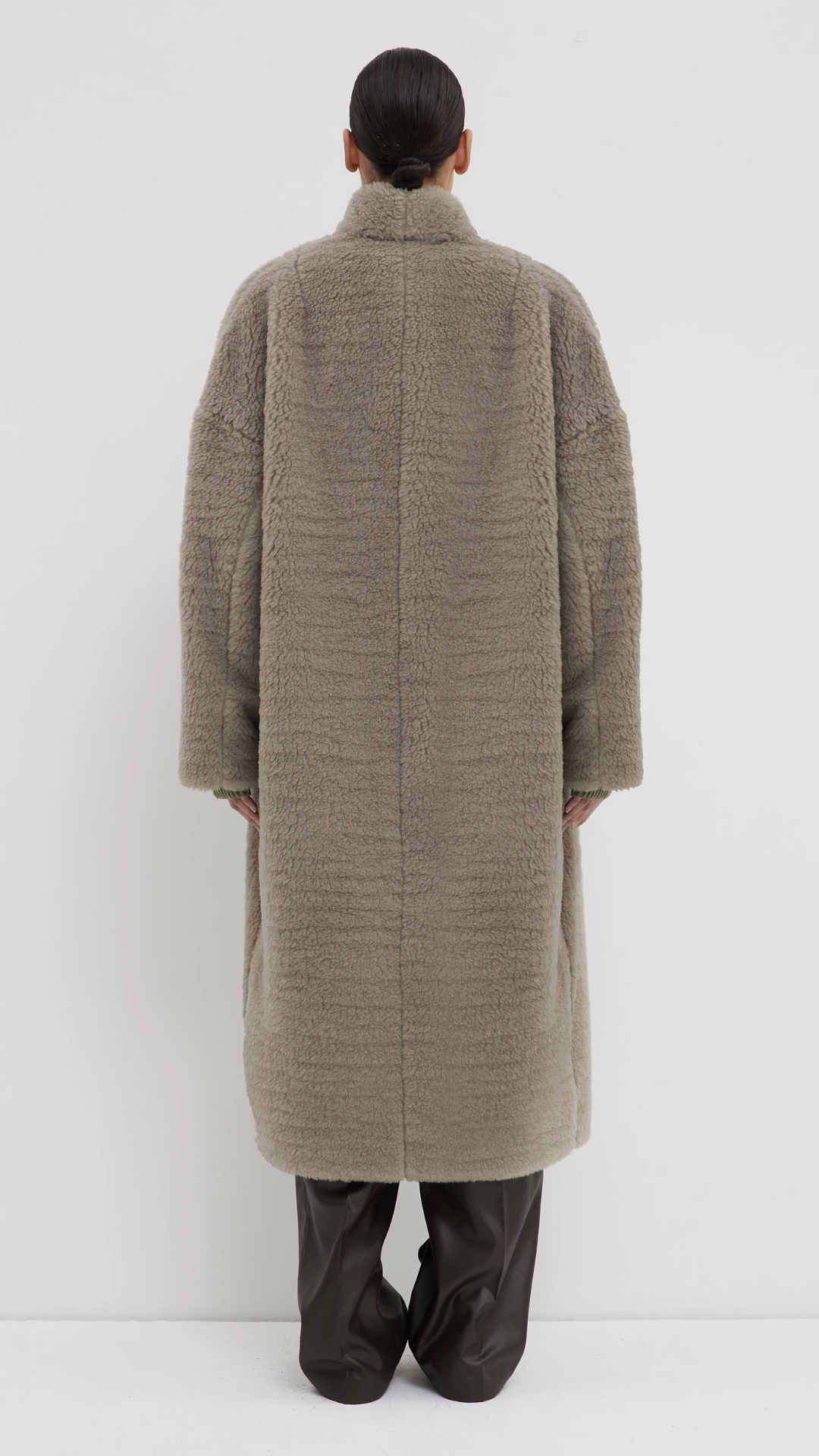 Christian Wijnants Carajo Coat in Macademia