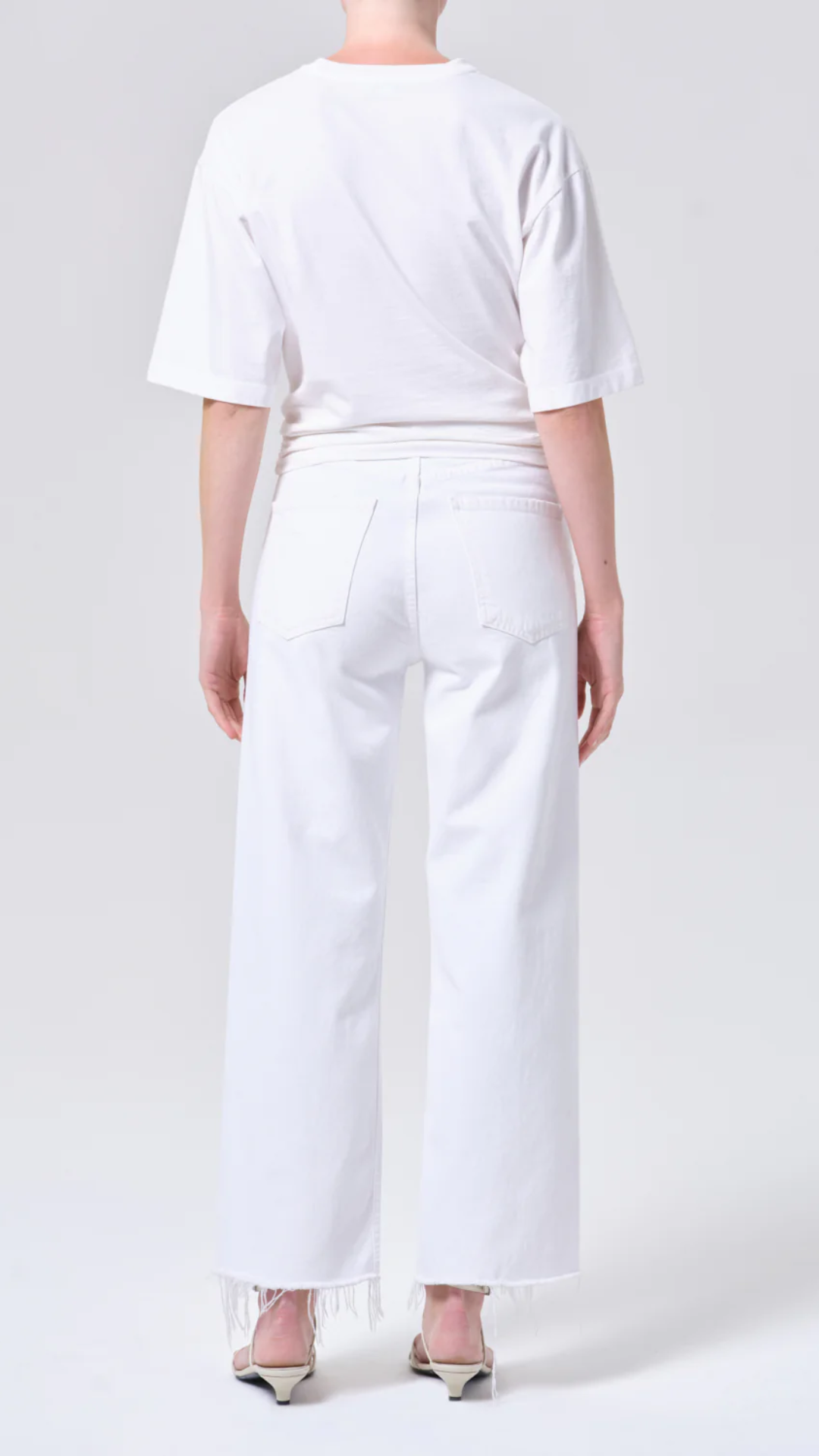 Agolde Ren Jean in Marshmallow