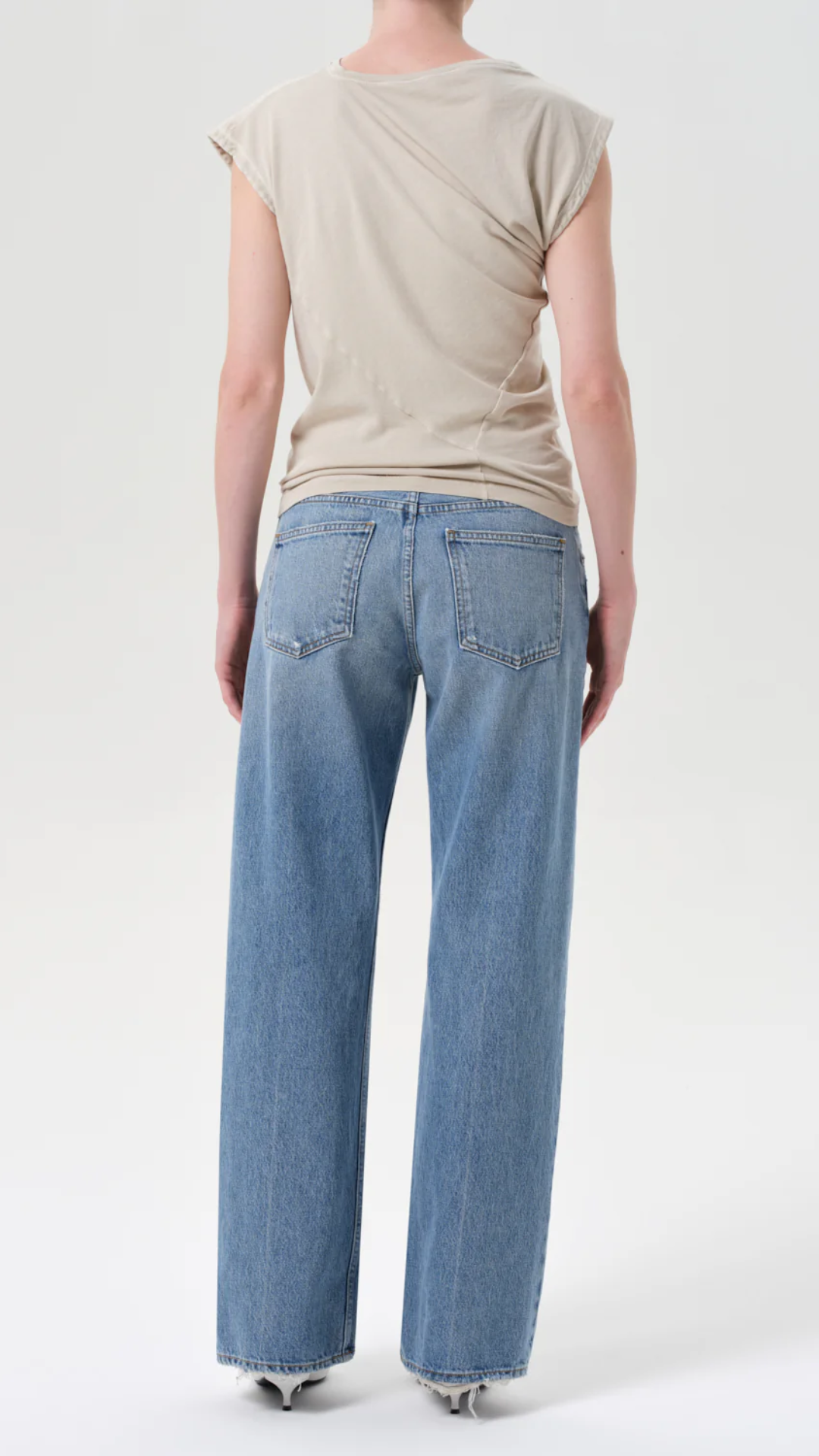 Agolde Low Rise Loose Jean in Vault