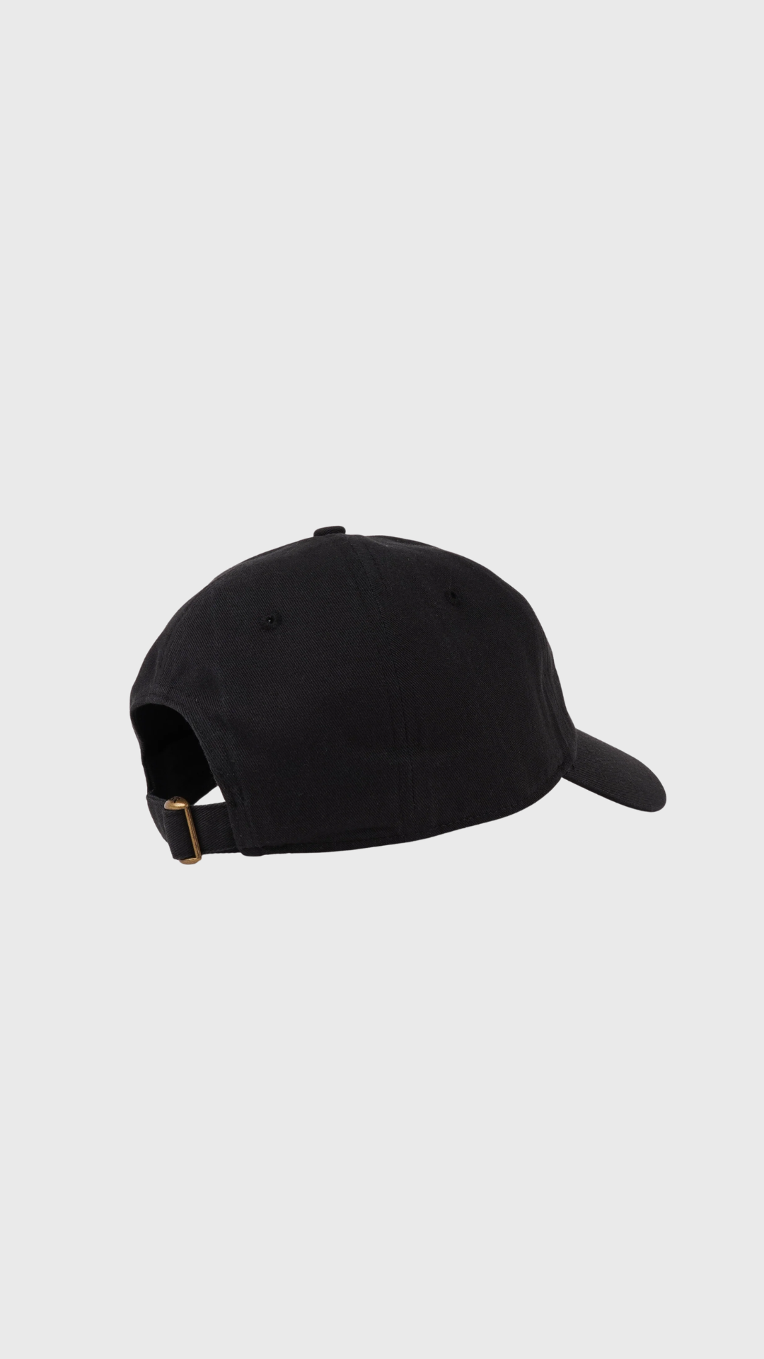 Sporty & Rich Signature NY Hat in Faded Black/White