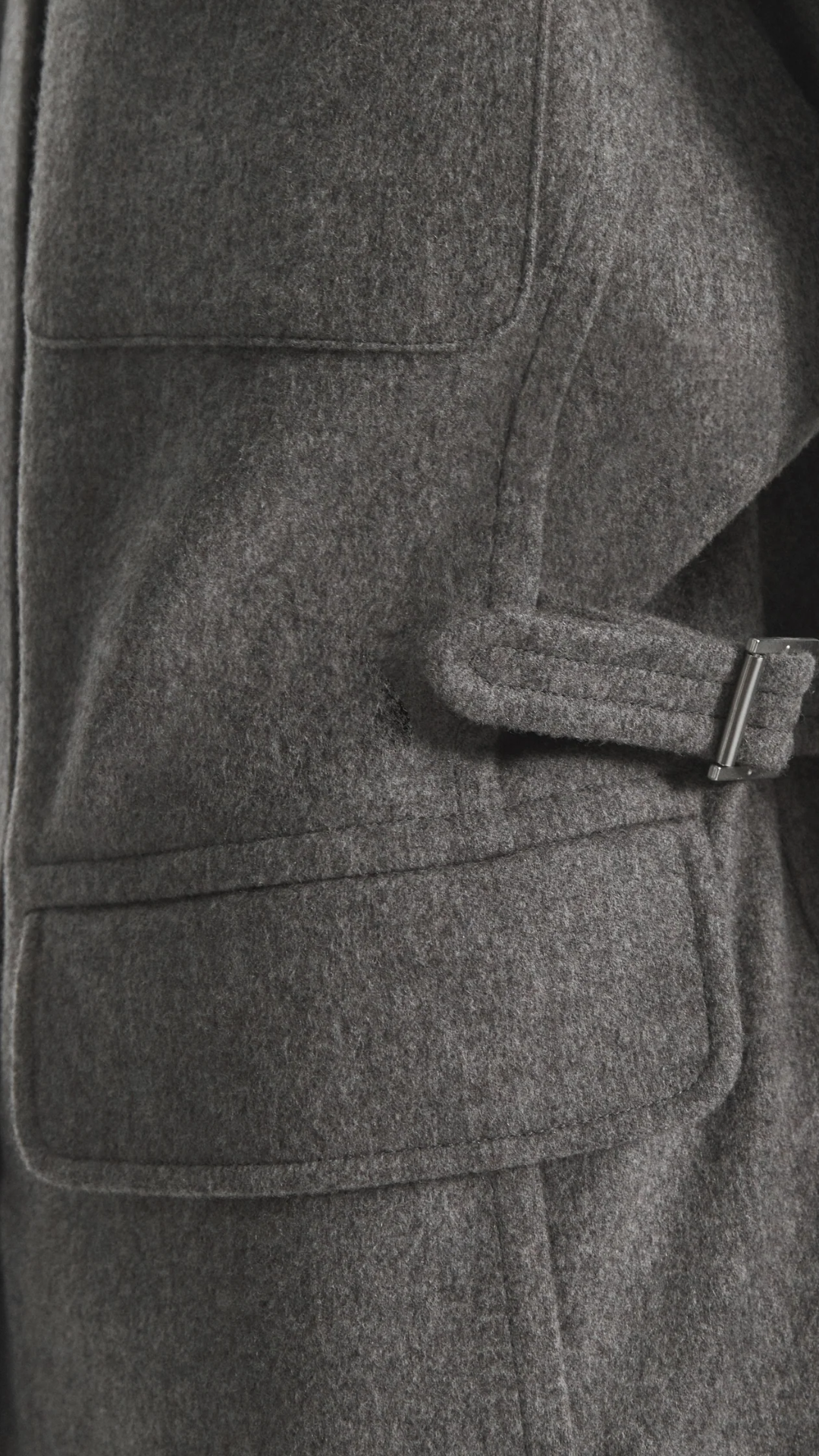 CO Workwear Shirt Jacket in Grey Melange