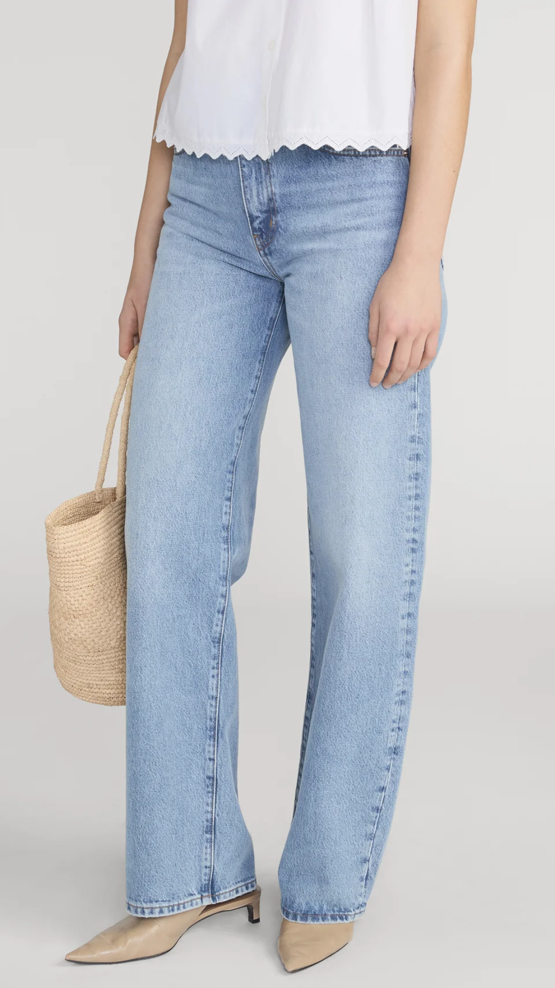 Frame The Bow Jean in Rapture