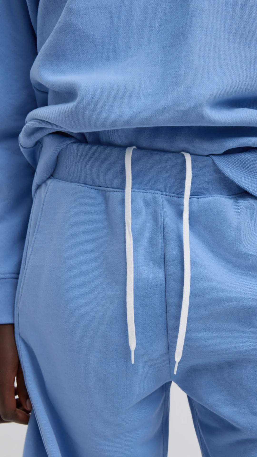 Tibi Winslow Pull On Pant in Light Blue