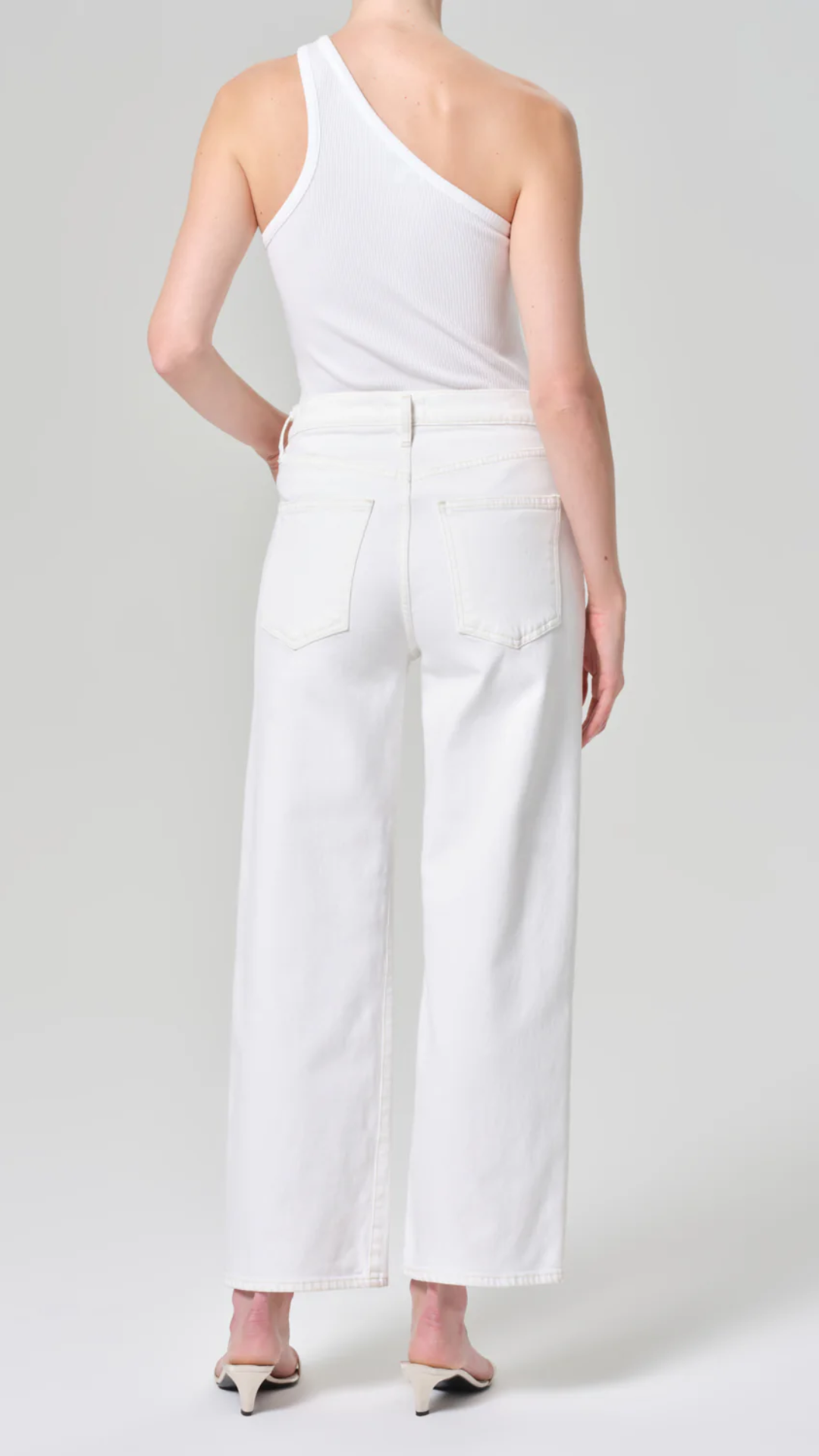 Agolde Harper Jean in White Wash