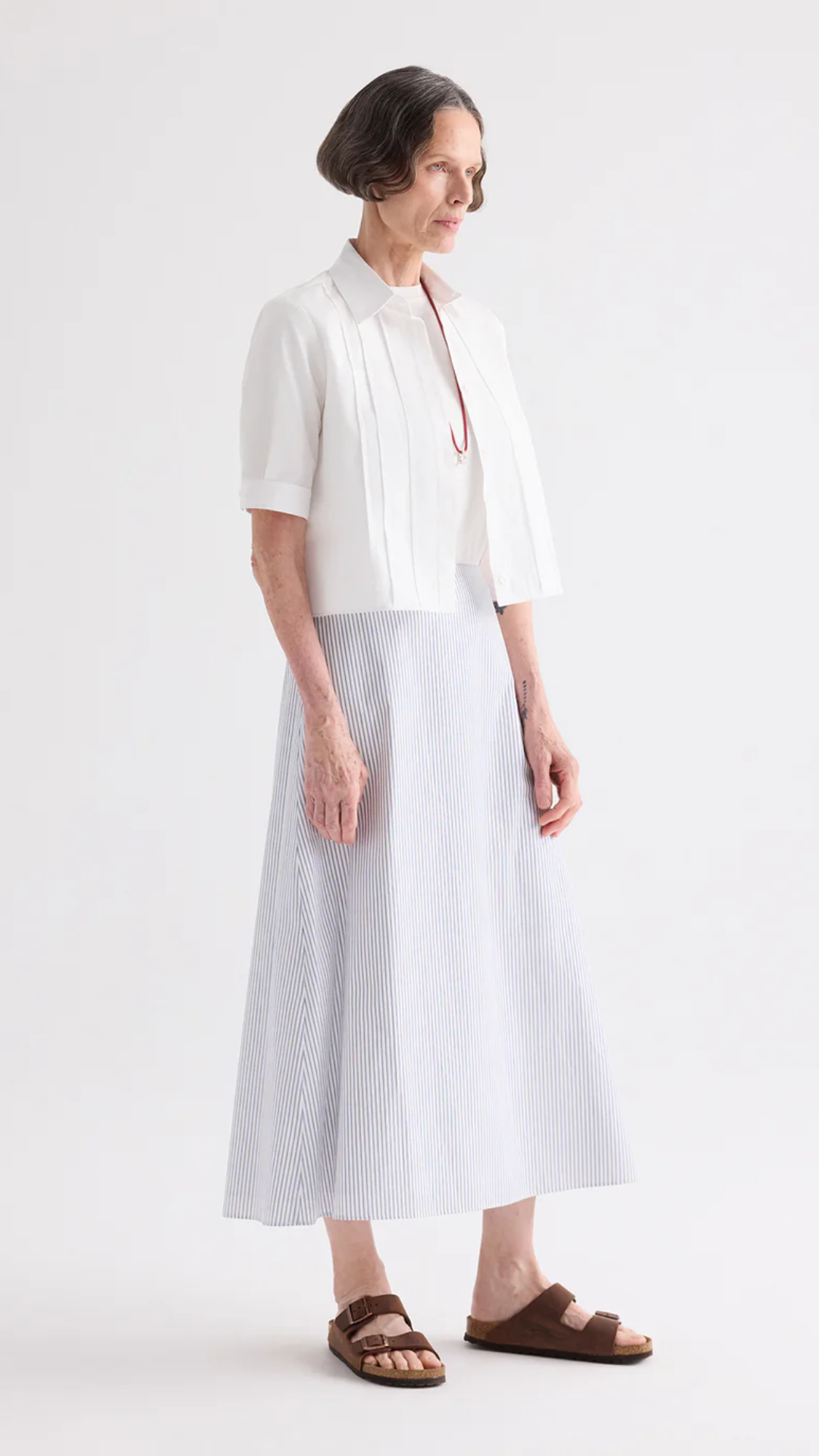 TWP Short Lived Placket Top