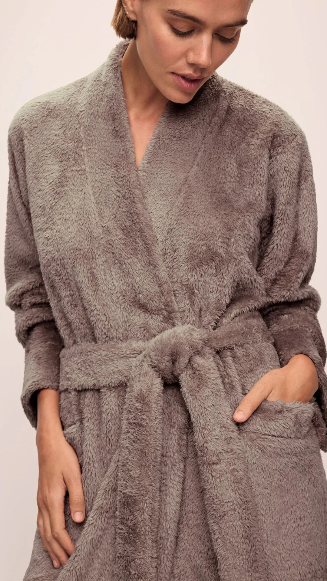 Eberjey Renew Plush Long Robe