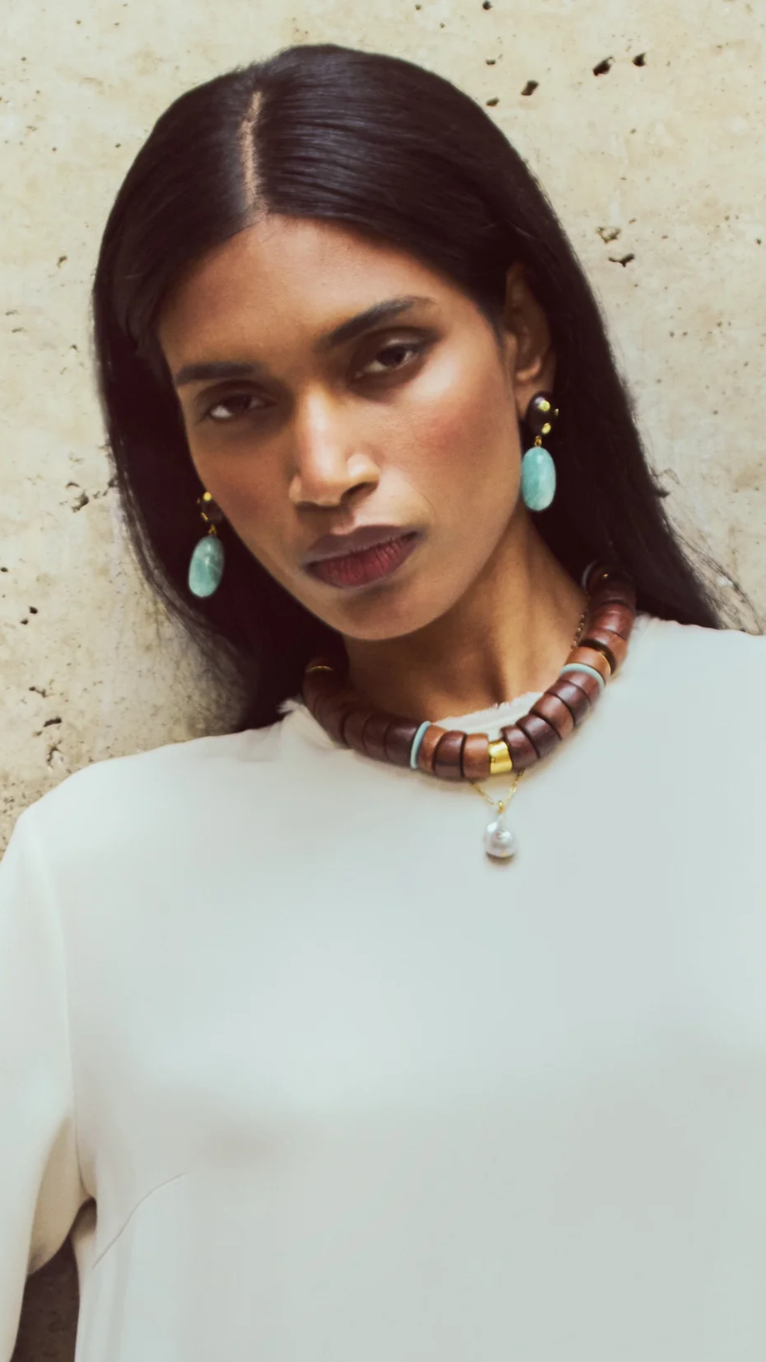 Lizzie Fortunato Oasis Necklace in Gold