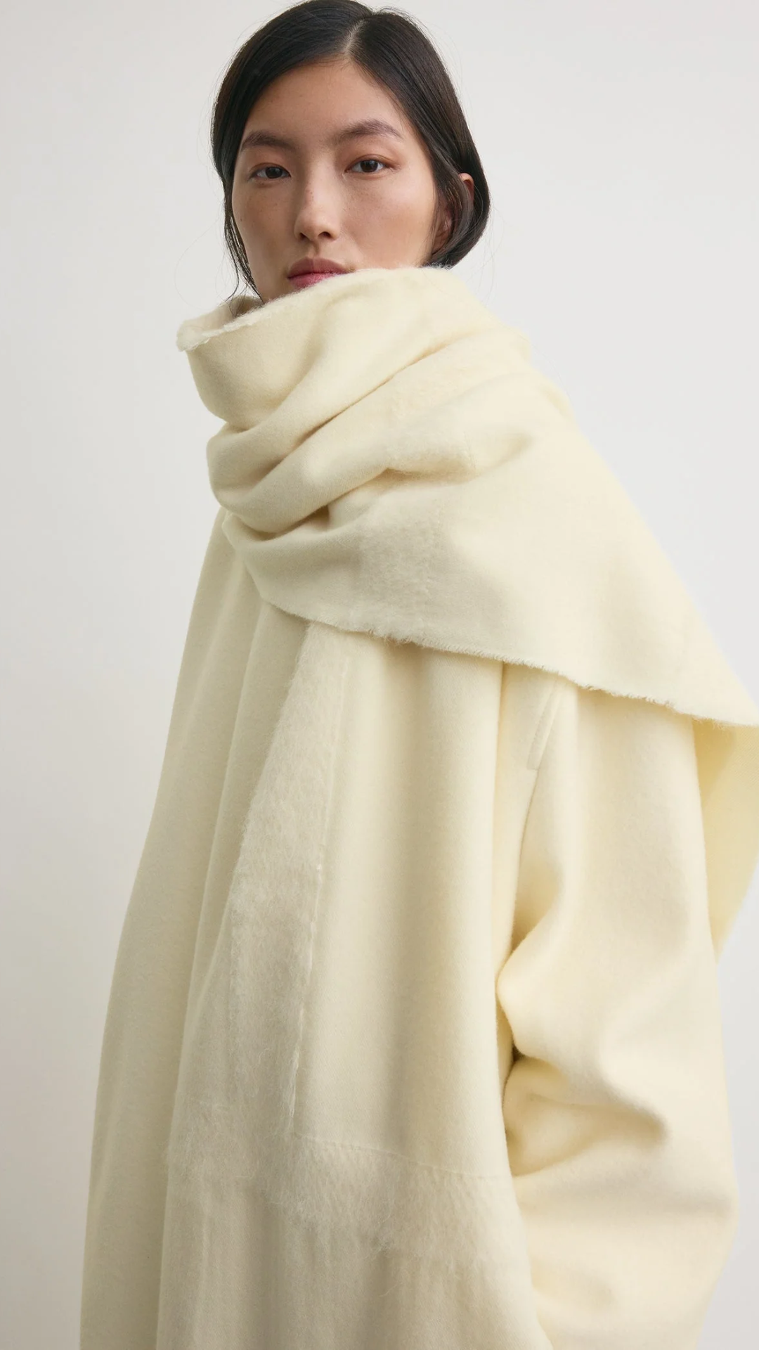 Toteme Monogram Twill Scarf