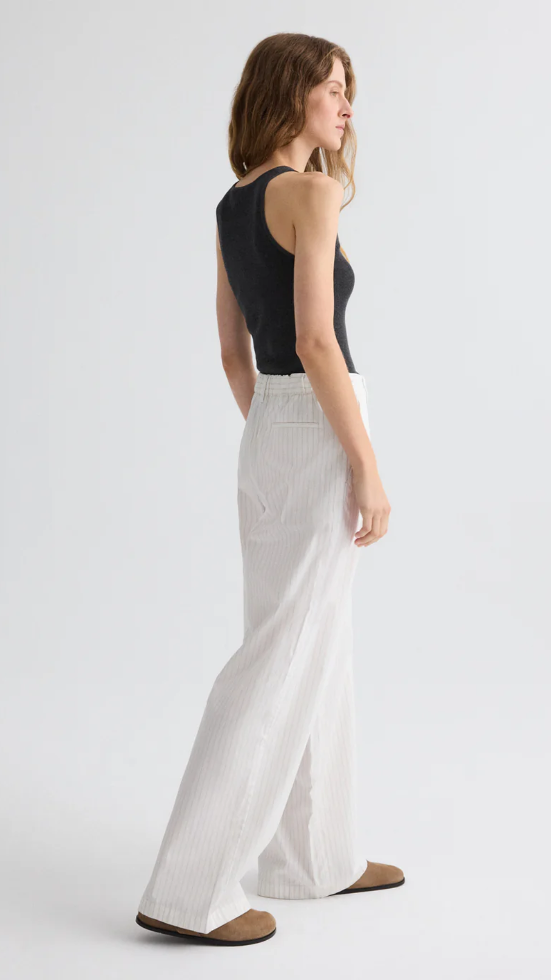 TWP Hudson St. Pant in White Multi