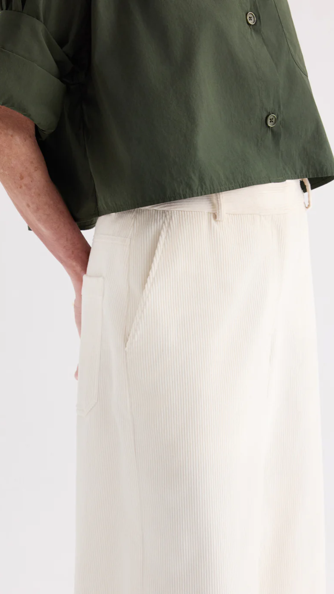 TWP Dylan Pant in White