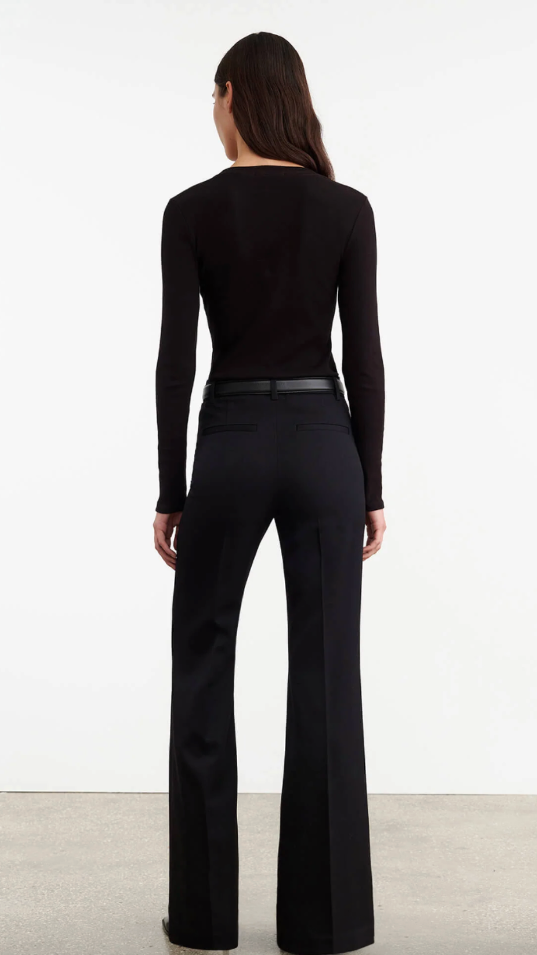 Nili Lotan Emelie Tee in Jet black