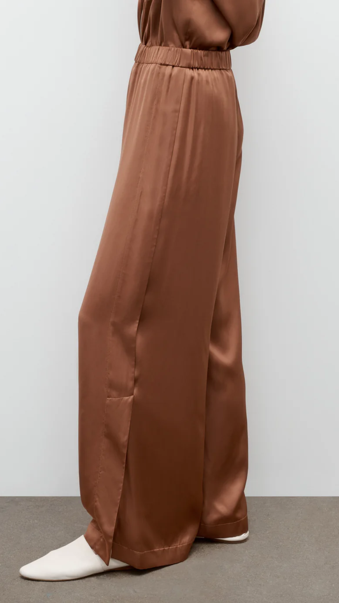 TWP Eve PJ Pant in Argan Oil