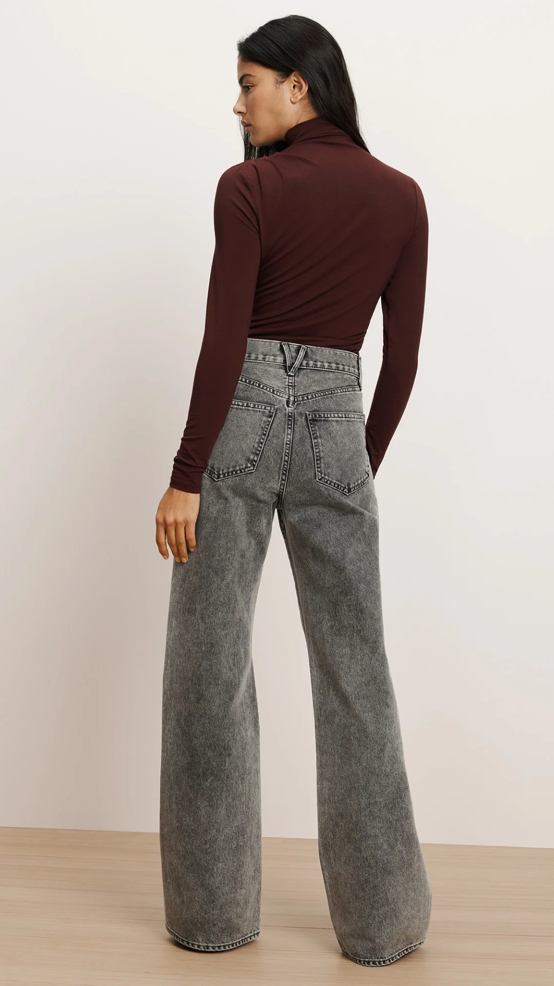 Veronica Beard Mylie Top in Raisin