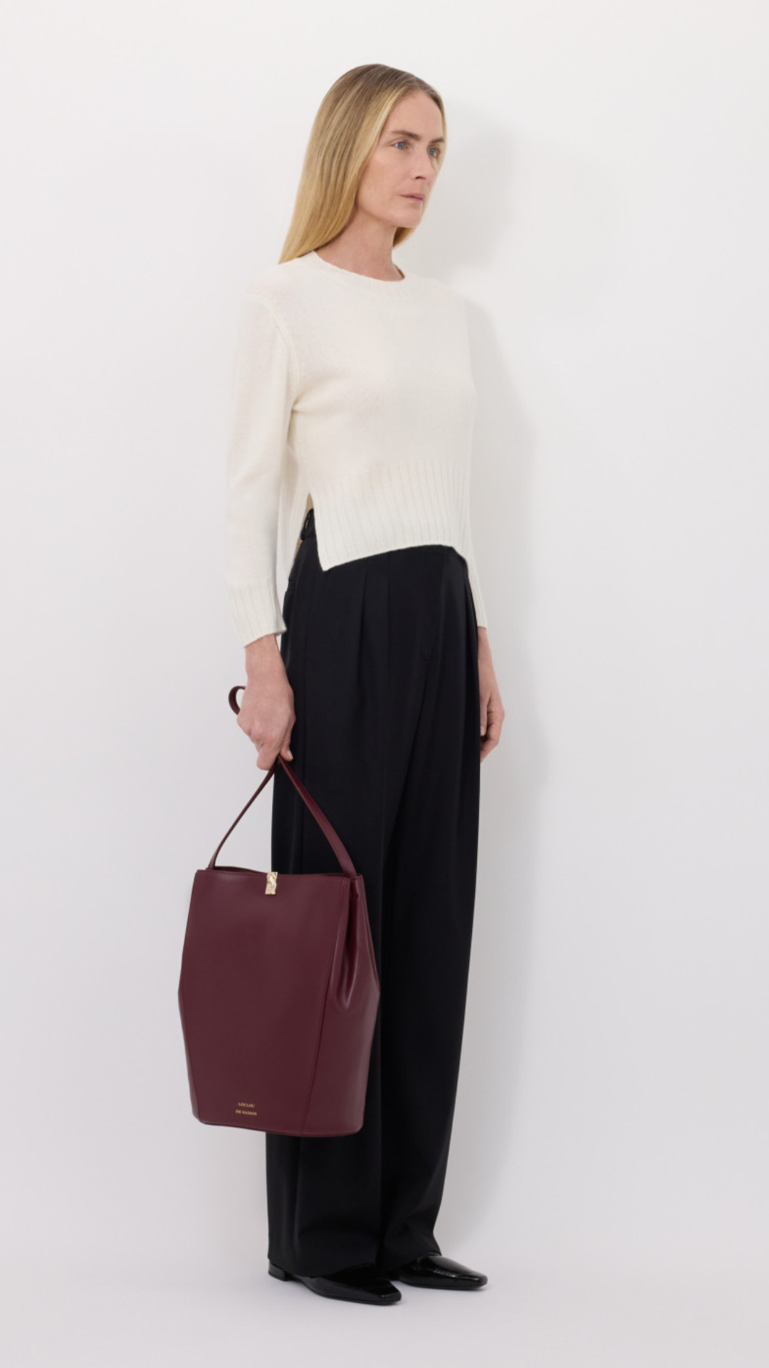 LouLou de Saison Mora LDS Cropped Sweater