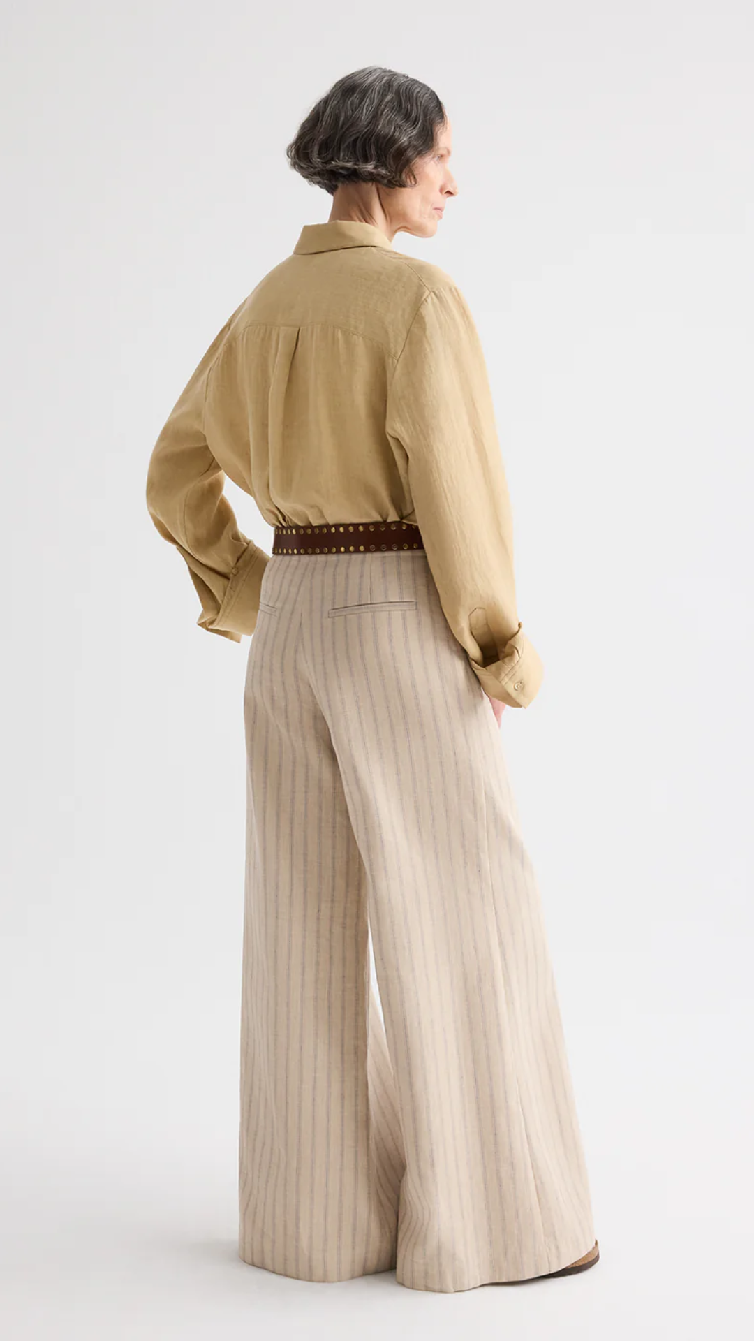 TWP Demie Pants in Ecru Multi