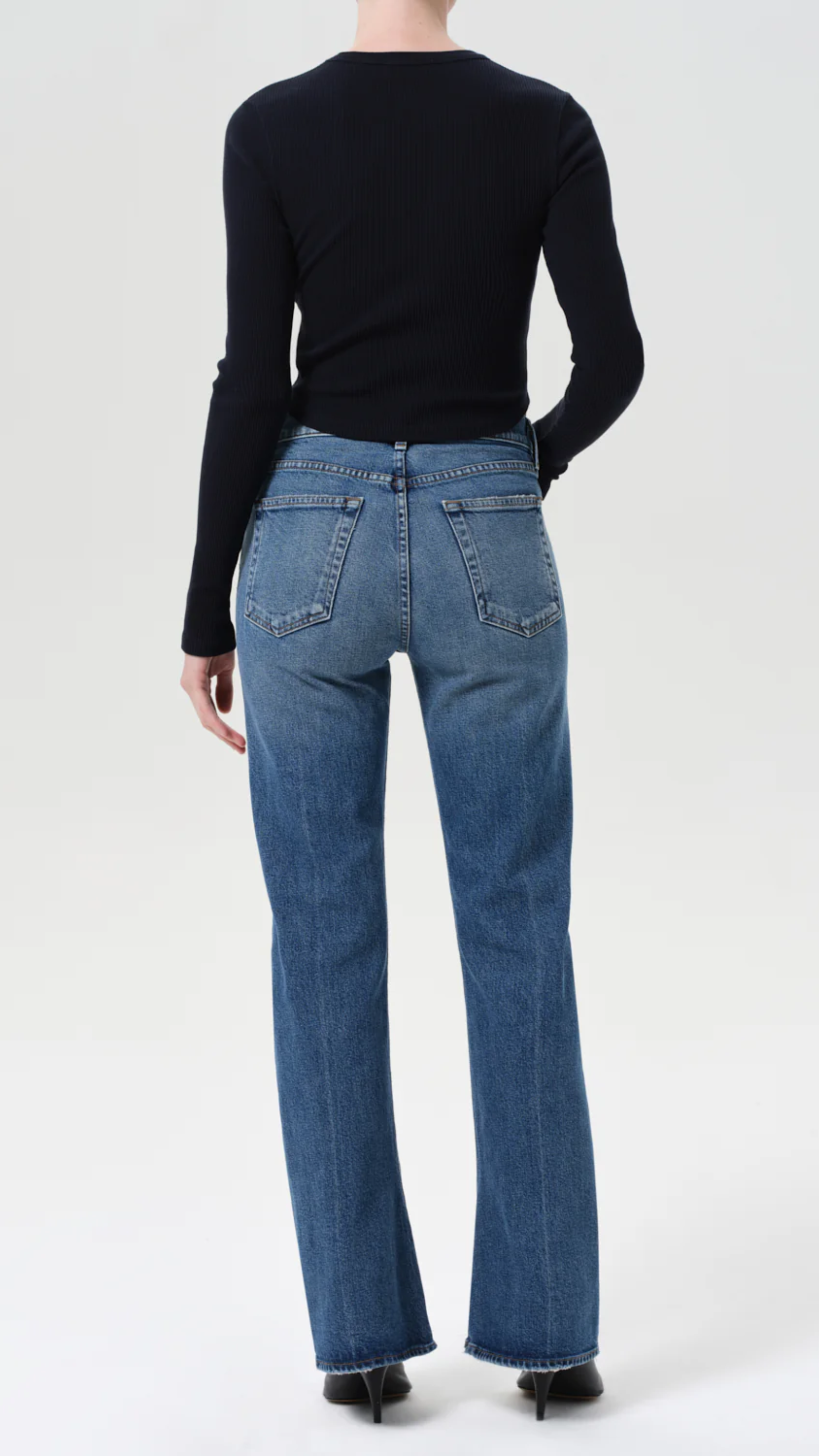 Agolde Kick Boot Jean in Curve