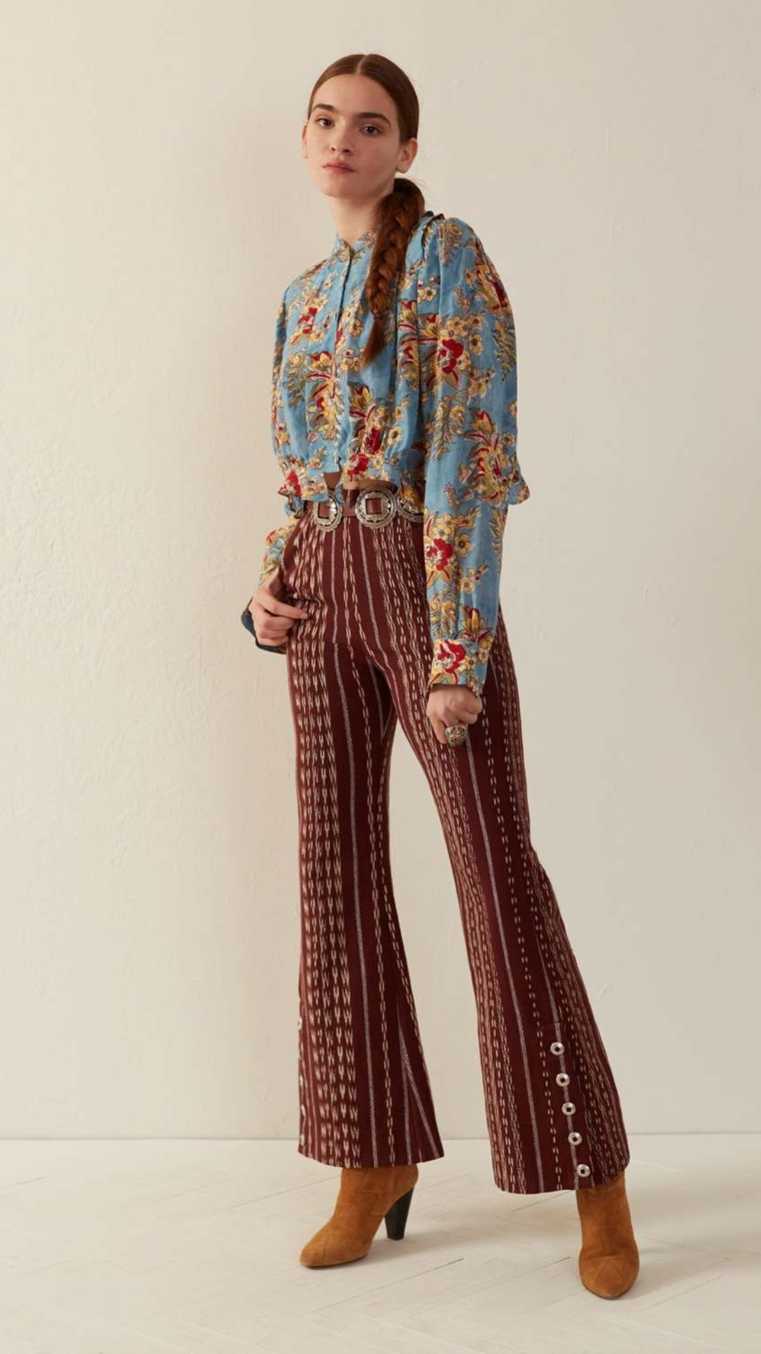 Alix of Bohemia Rhiannon Azure Blouse