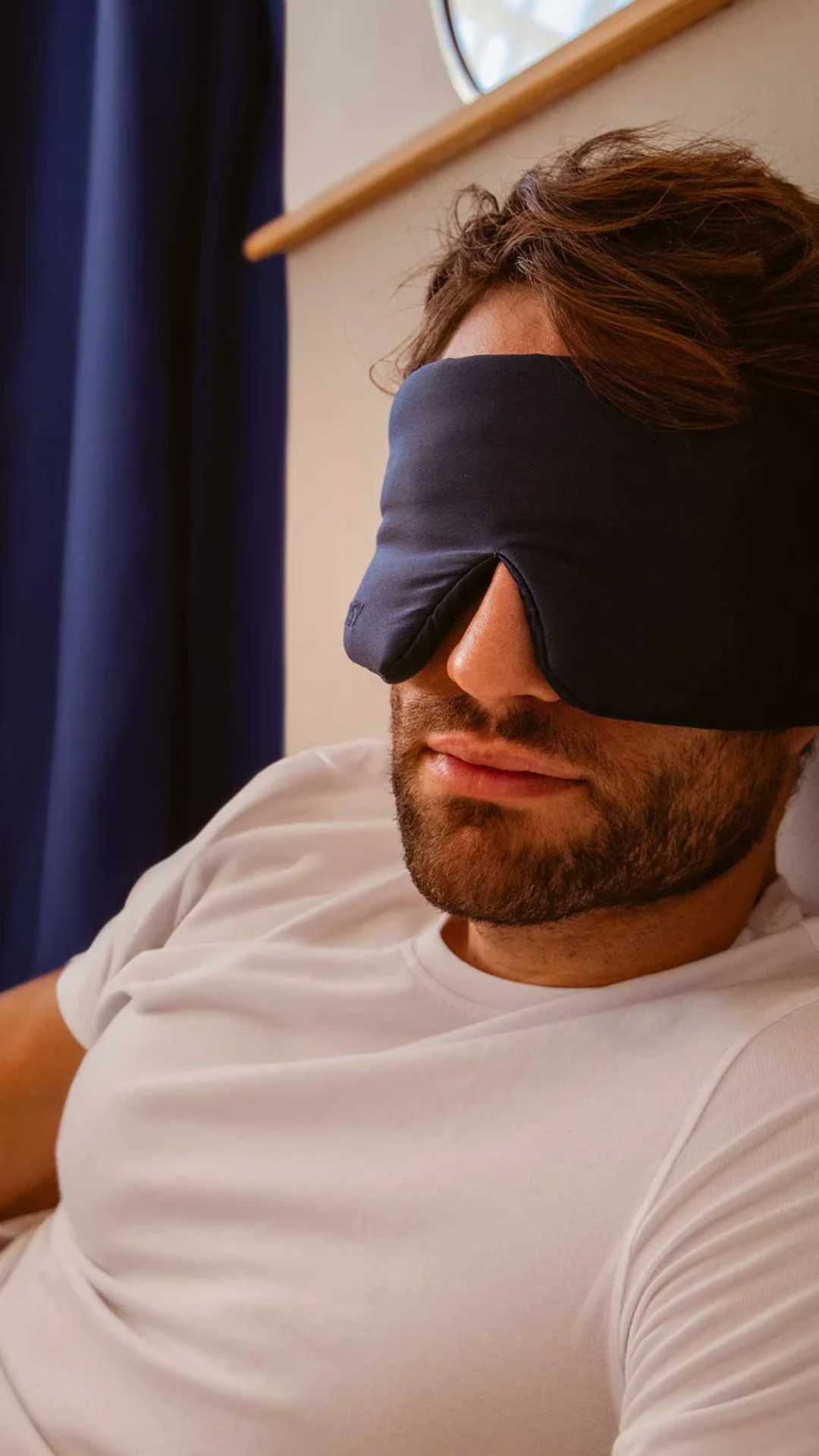 Drowsy Sleep Mask in Midnight Blue