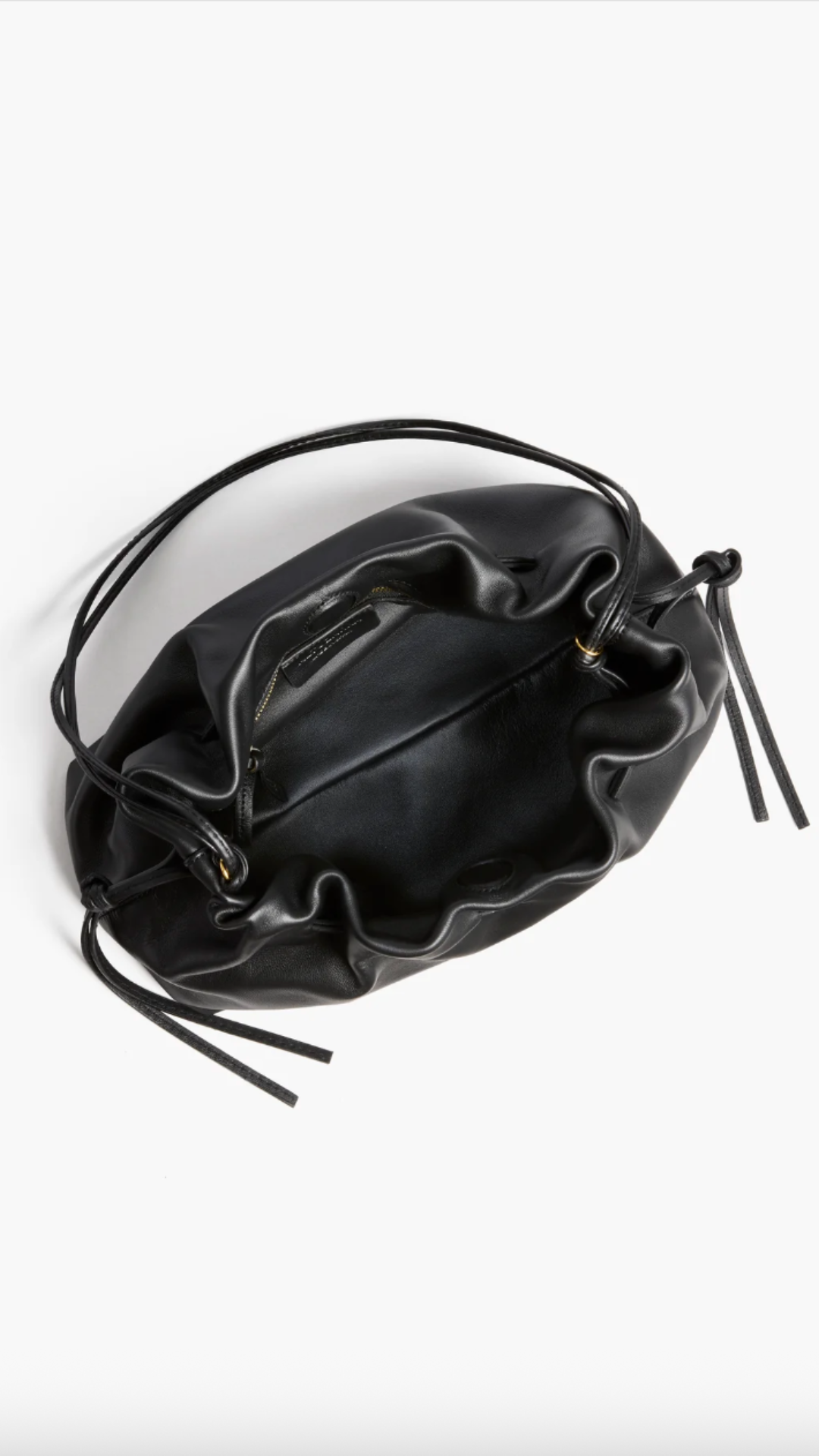 Altuzarra Drawstring Clutch in Black
