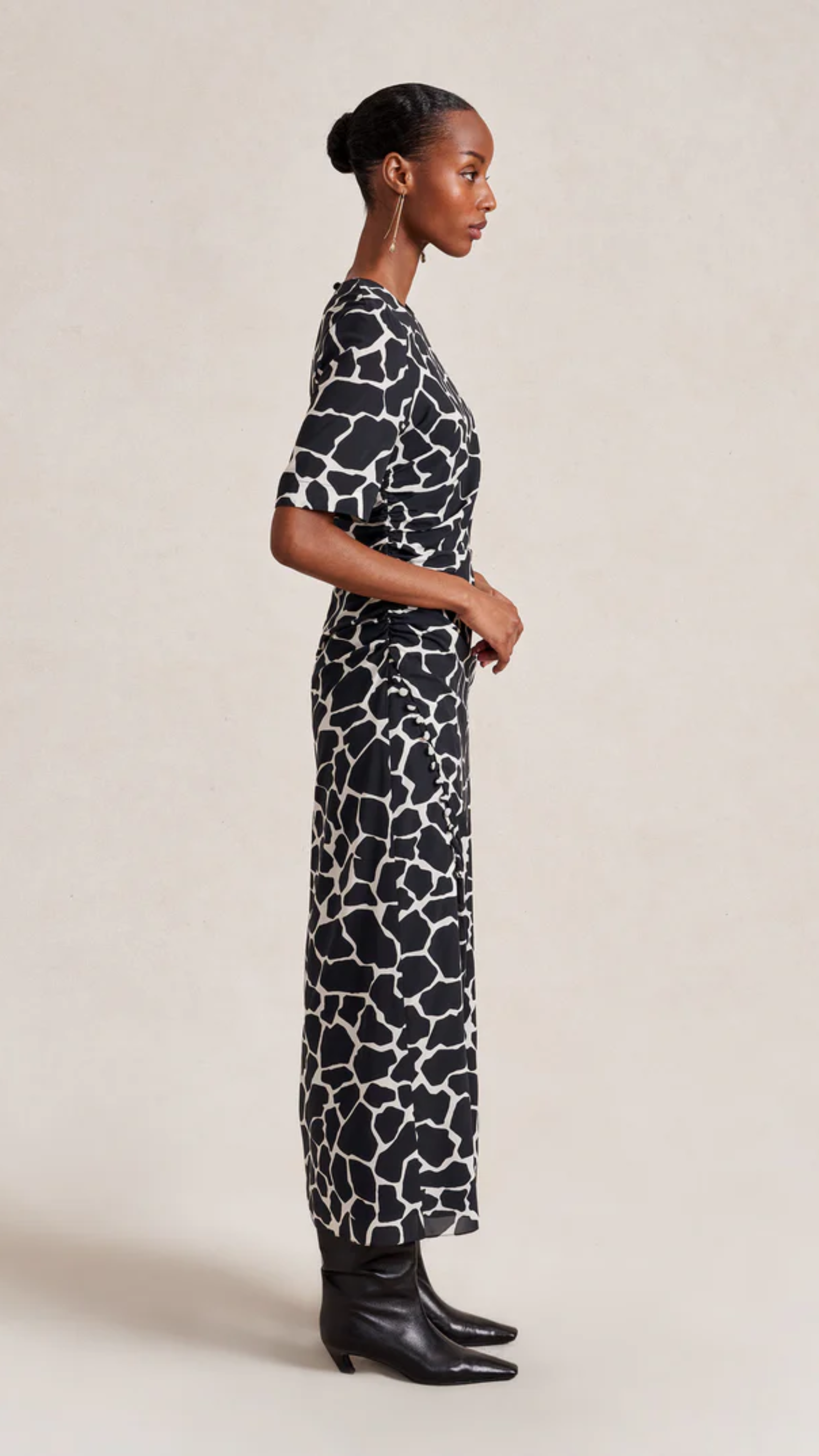 La Ligne Lydia Dress in Giraffe