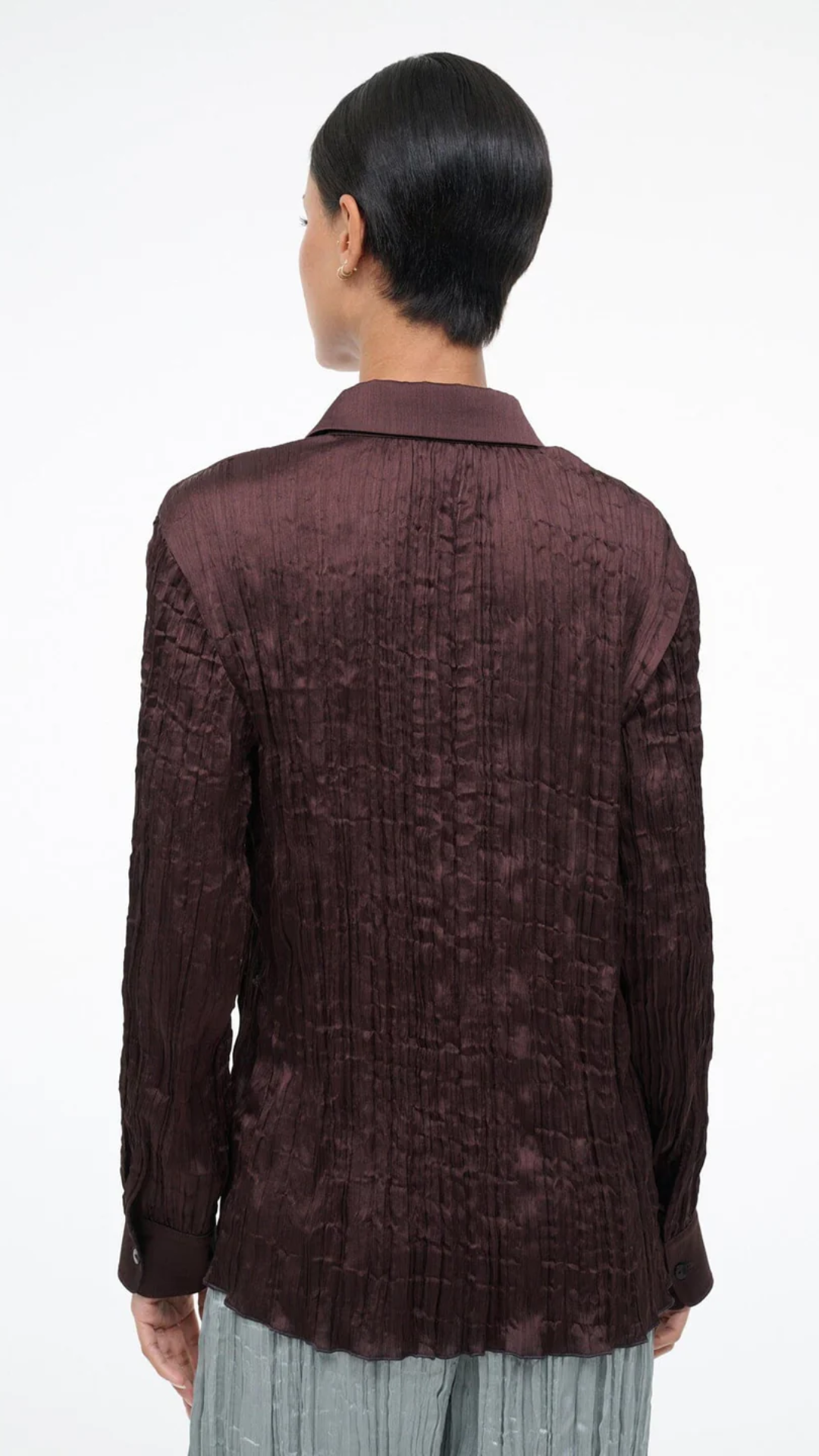 Staud Suki Shirt in Earth