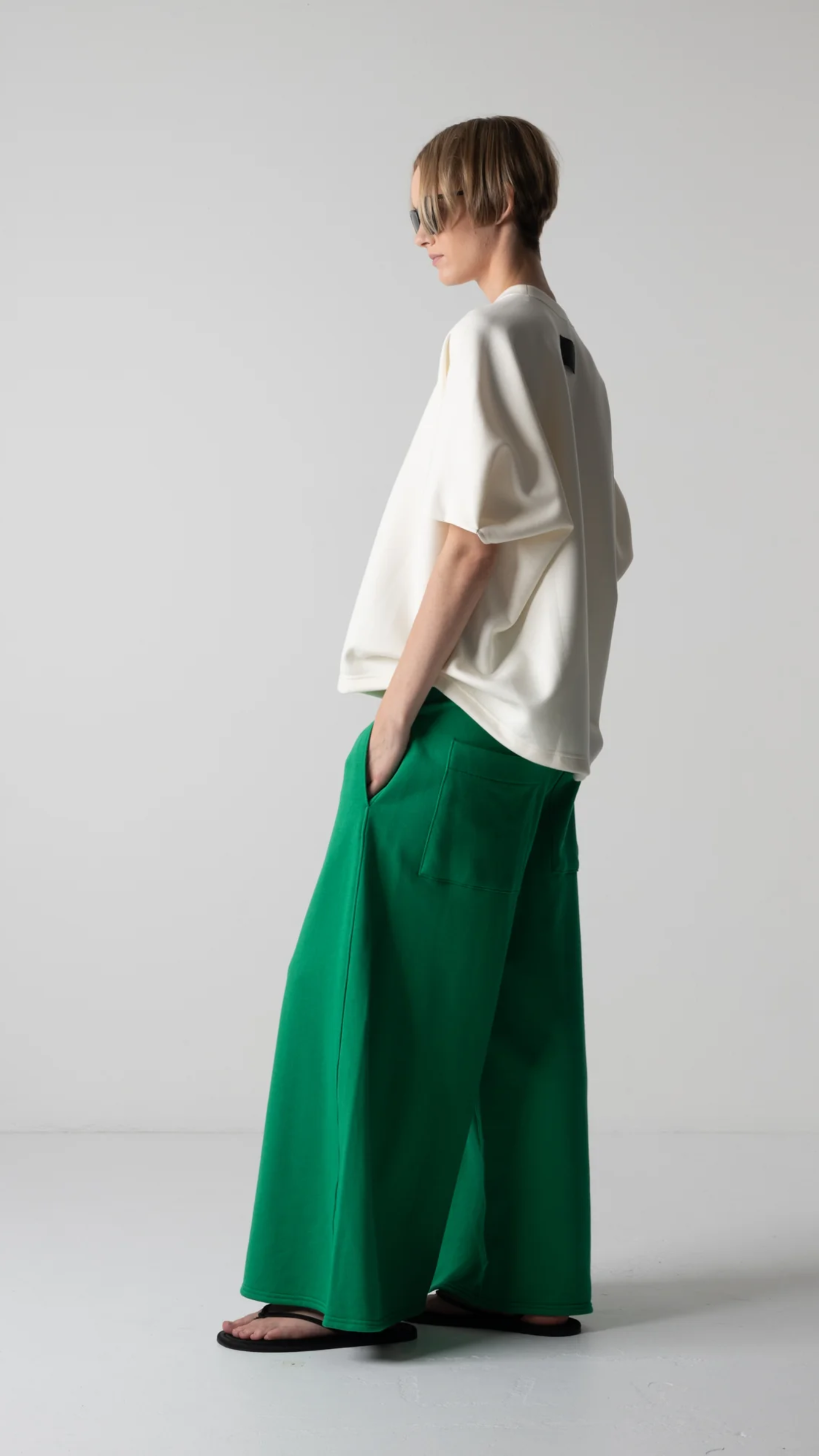 Cog The Big Smoke Hellen Pentagon Top in Off White